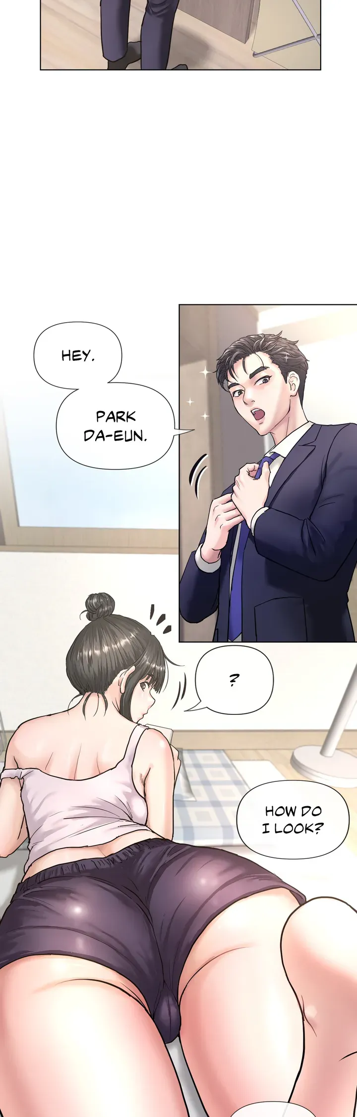 Read Comes With Benefits chapter 1 image 1 on Lezhin