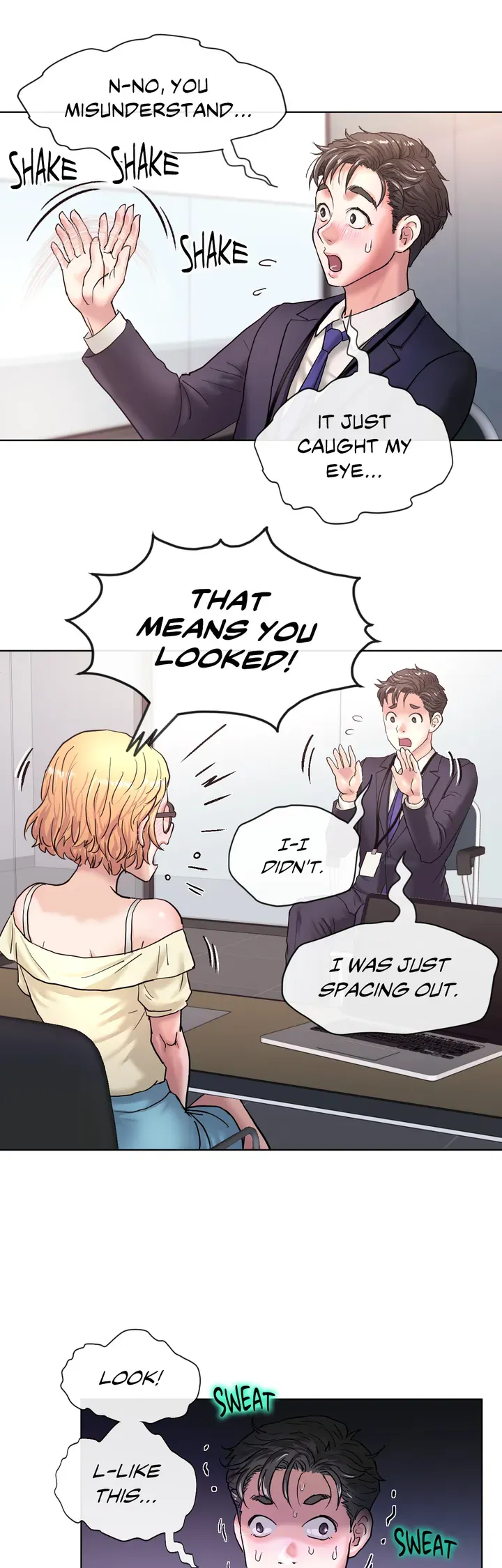 Read Comes With Benefits chapter 1 image 16 on Lezhin