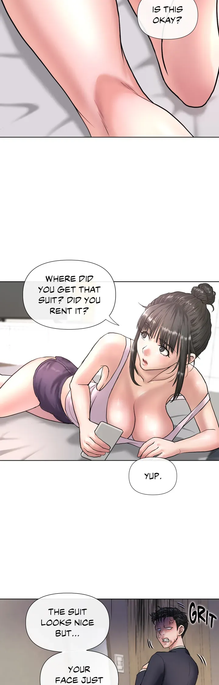 Read Comes With Benefits chapter 1 image 2 on Lezhin