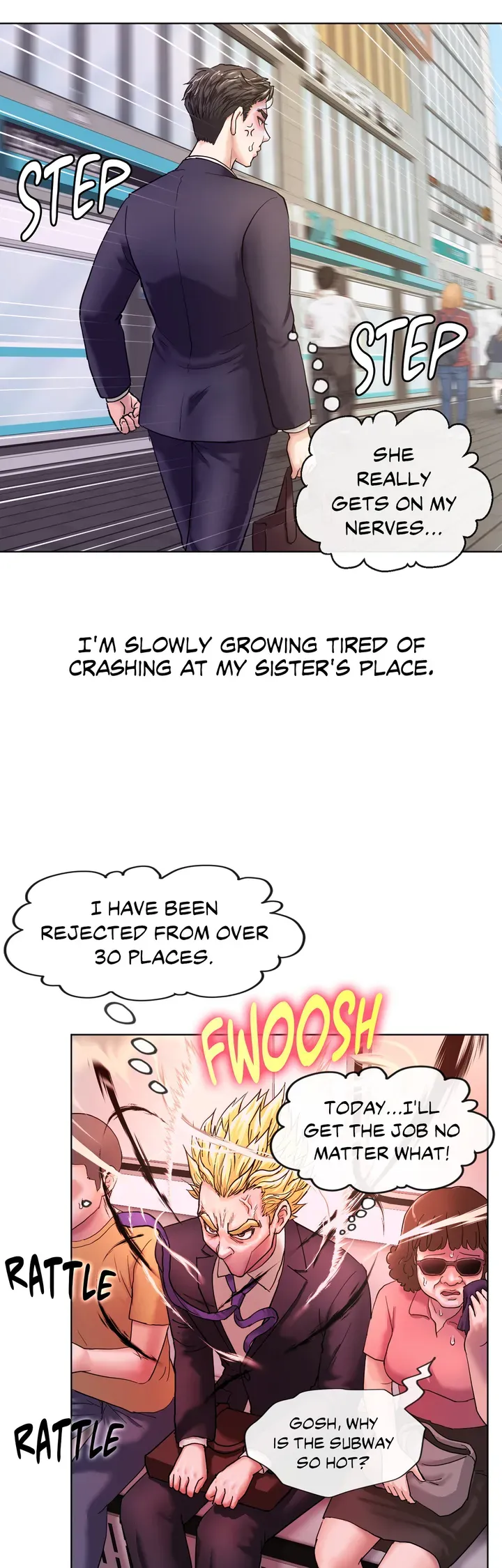 Read Comes With Benefits chapter 1 image 4 on Lezhin