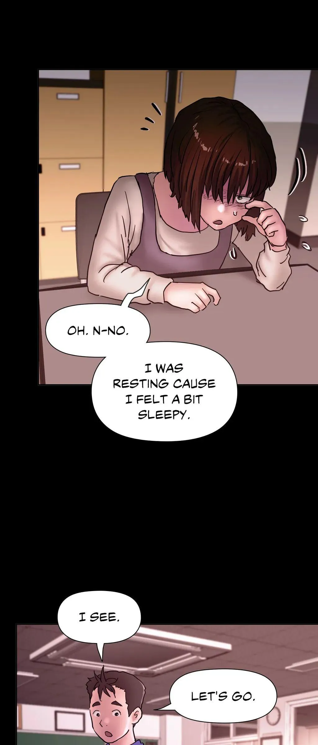 Read Comes With Benefits chapter 17 image 1 on Lezhin