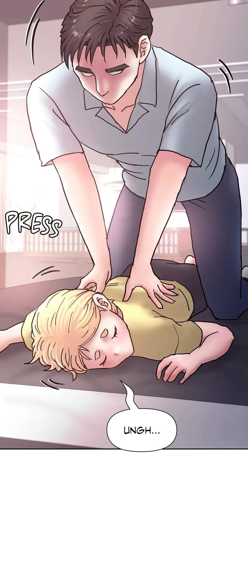 Read Comes With Benefits chapter 23 image 1 on Lezhin