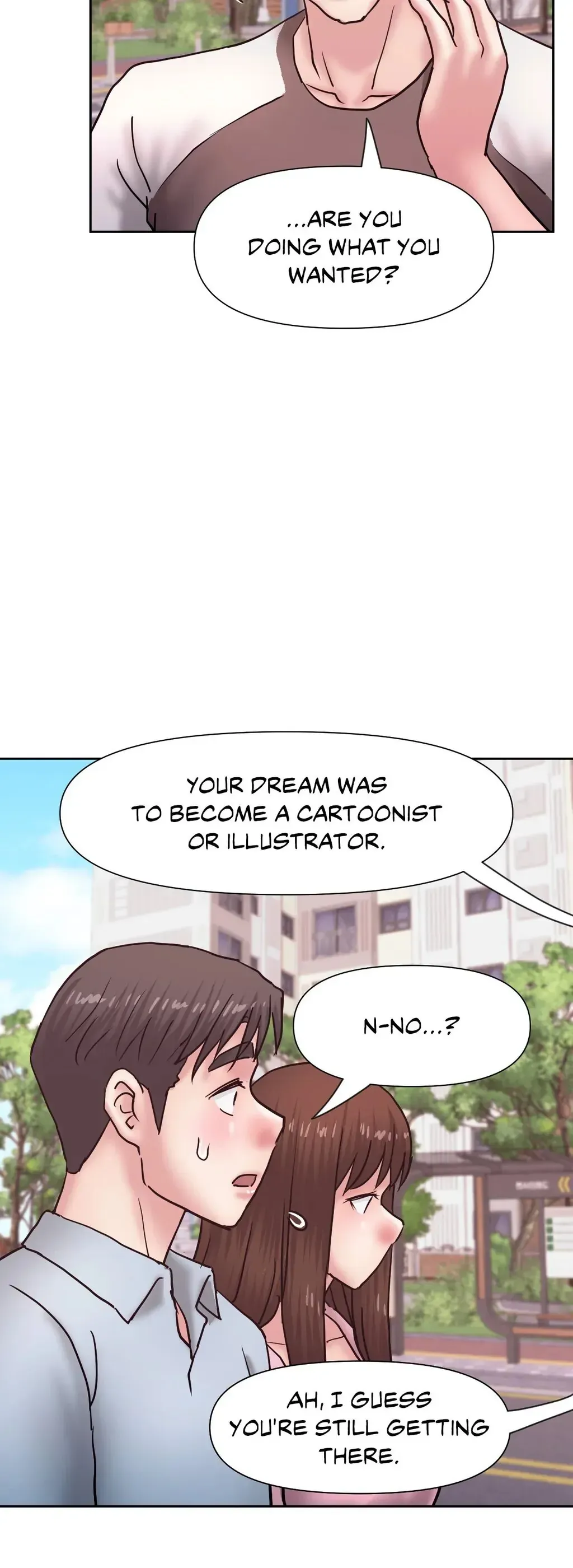 Read Comes With Benefits chapter 28 image 6 on Lezhin
