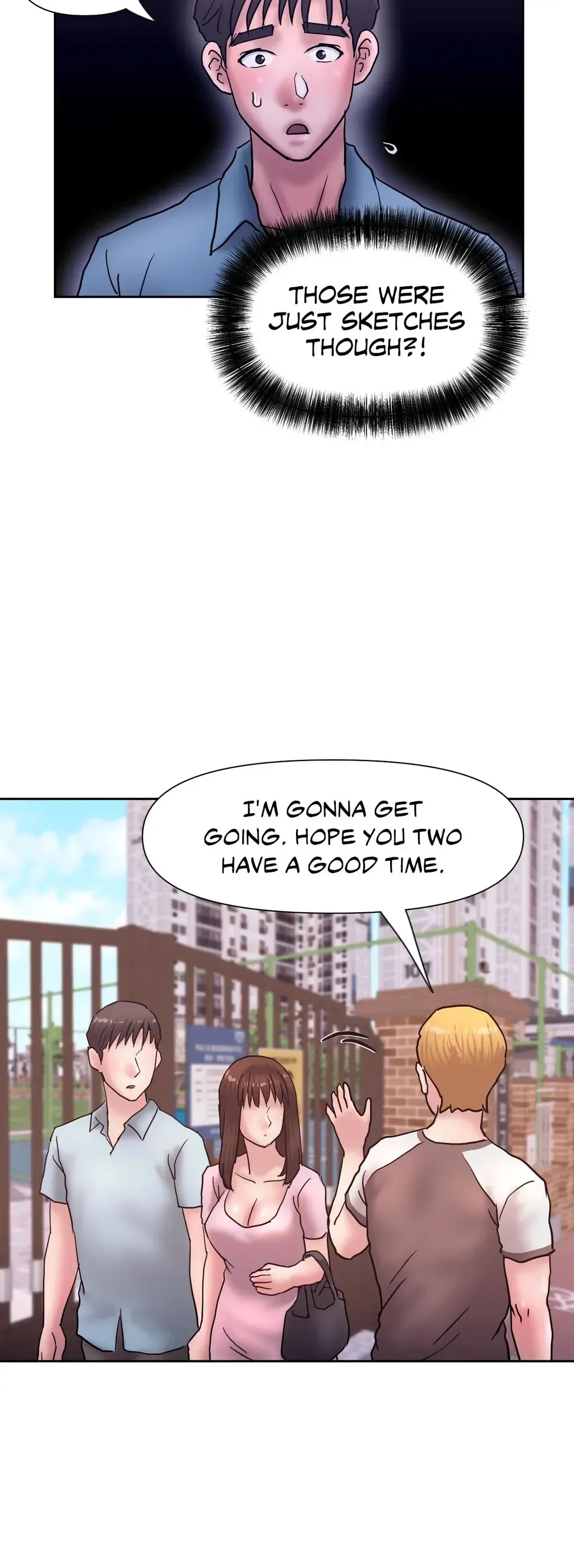Read Comes With Benefits chapter 28 image 9 on Lezhin