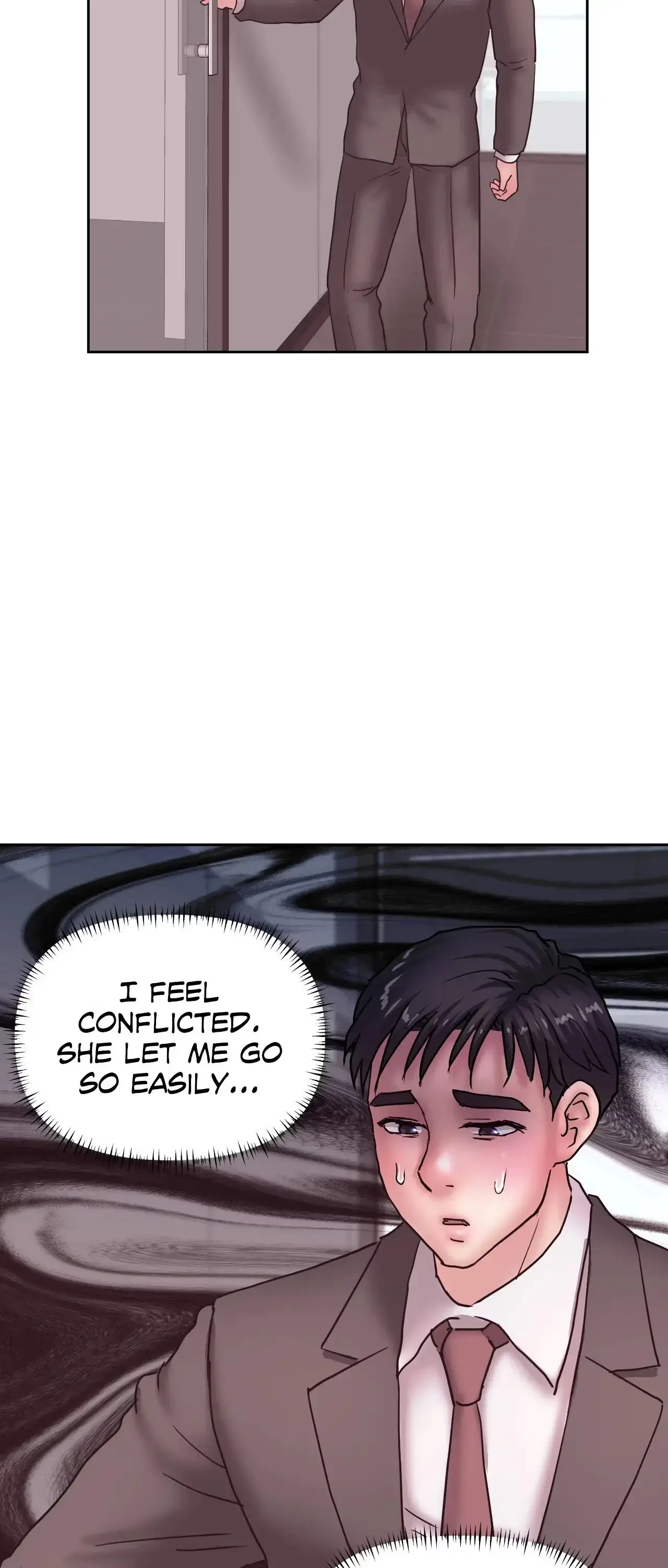Read Comes With Benefits chapter 40 image 16 on Lezhin