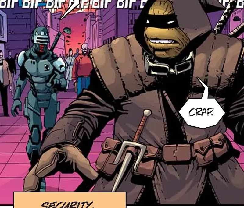 Comic Bom Bom's TMNT III Chapter 2 page 34 - 