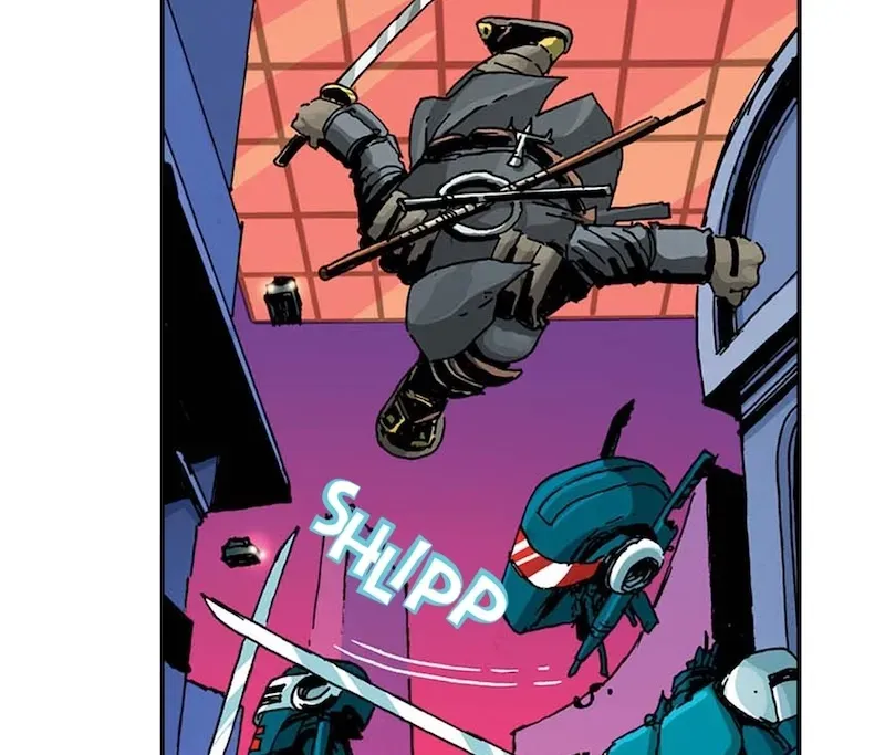Comic Bom Bom's TMNT III Chapter 2 page 85 - 