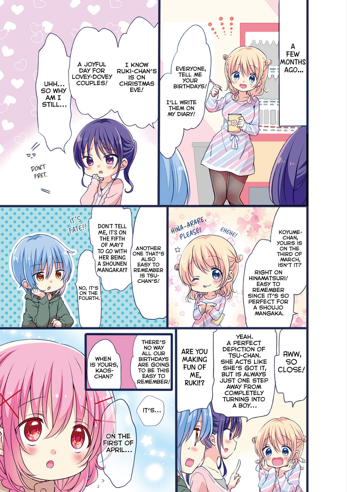 Comic Girls Chapter 39.5 page 6 - 