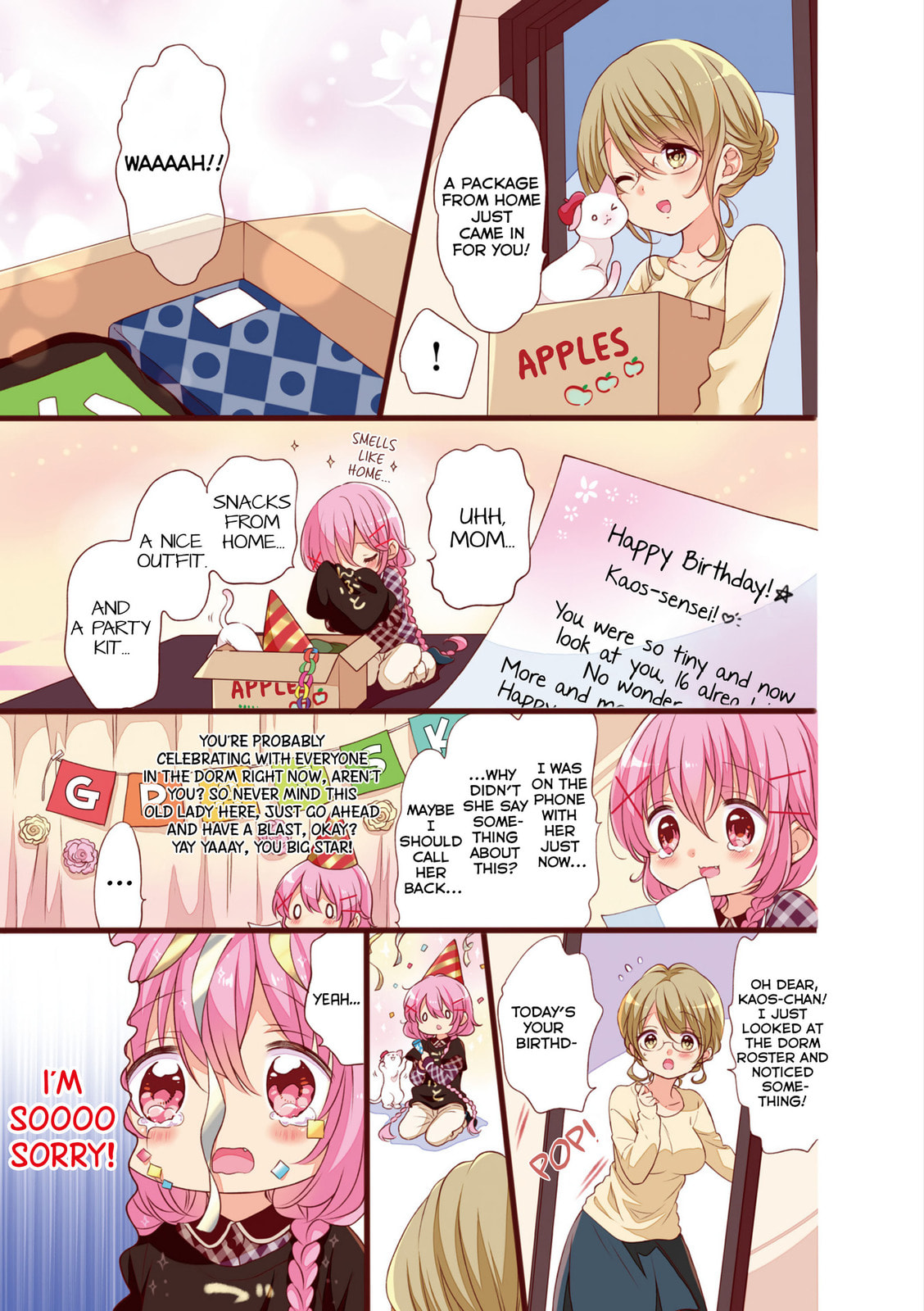 Comic Girls Chapter 39.5 page 8 - 