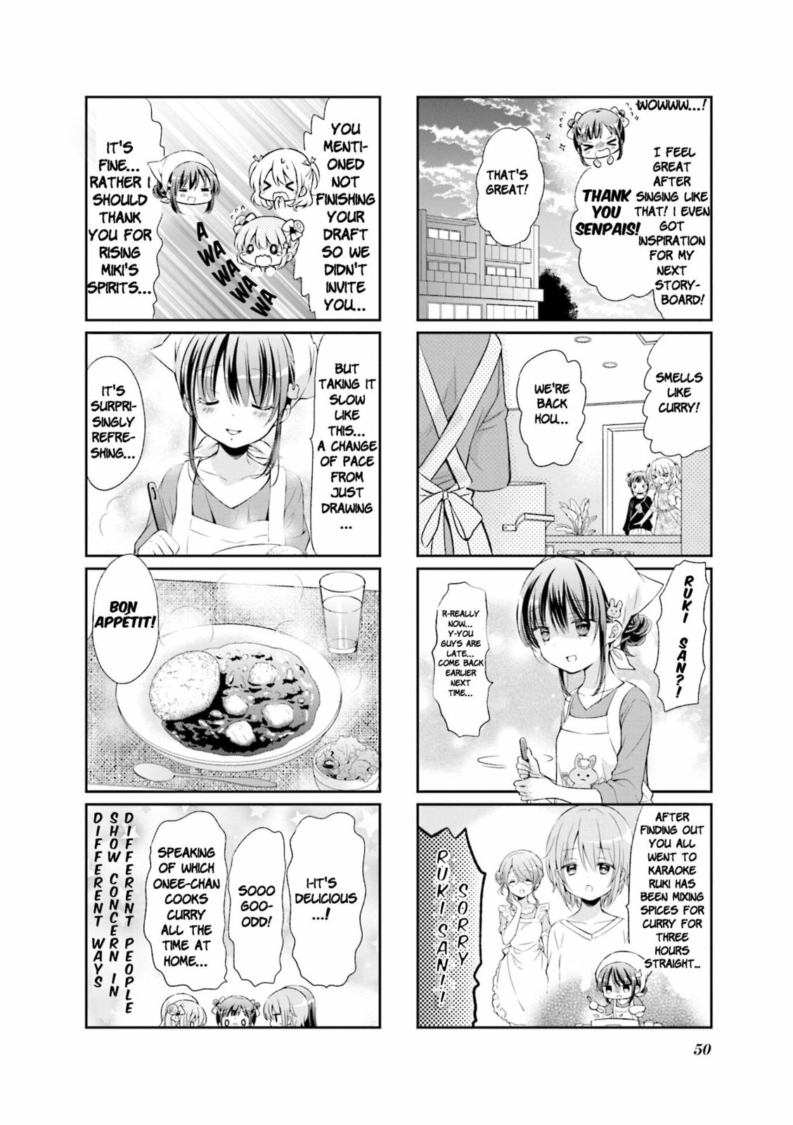Comic Girls Chapter 44 page 8 - 