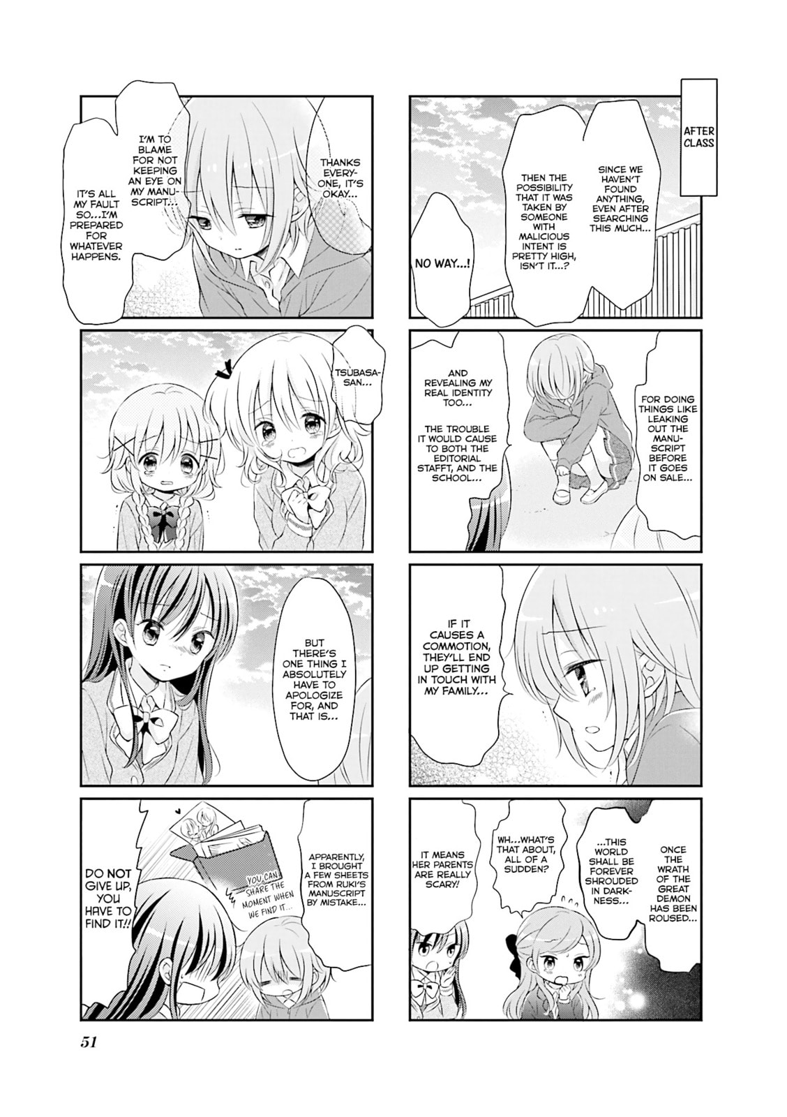 Comic Girls Chapter 5 page 8 - 