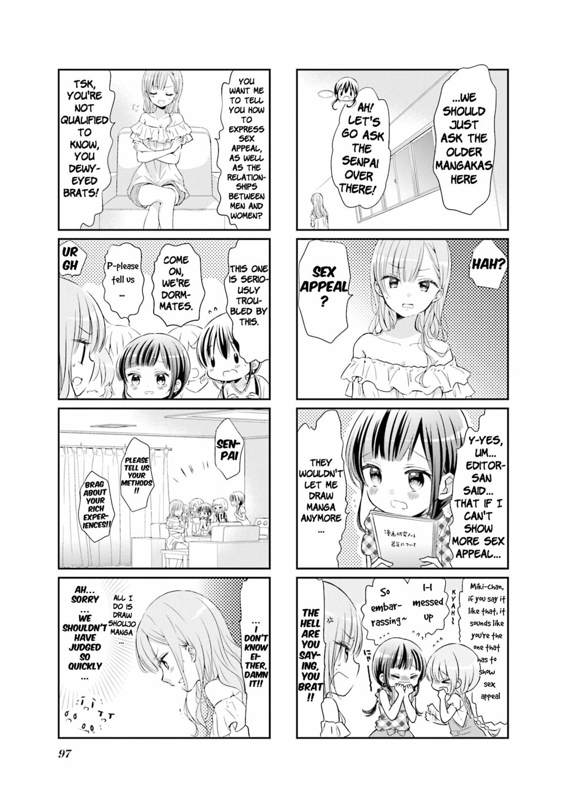Comic Girls Chapter 50 page 5 - 