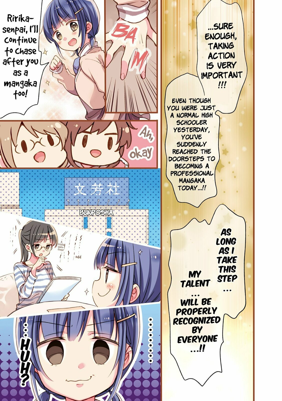 Comic Girls Chapter 52.5 page 8 - 
