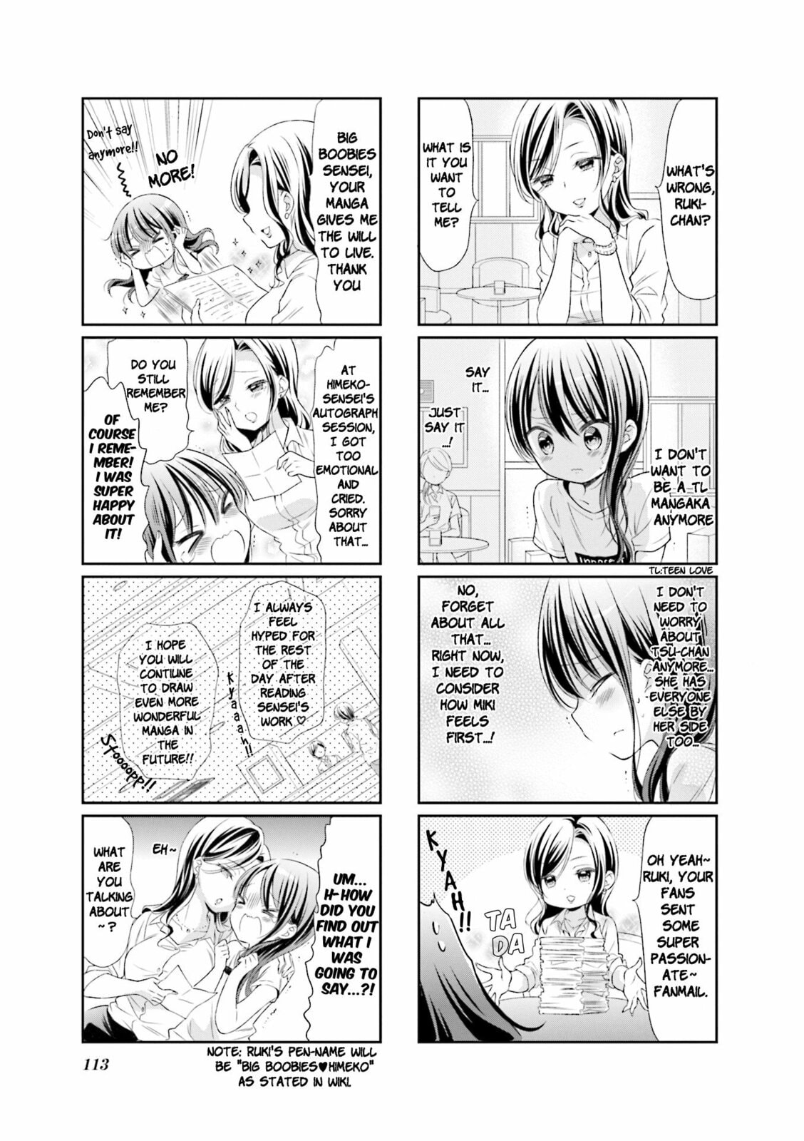 Comic Girls Chapter 52 page 3 - 