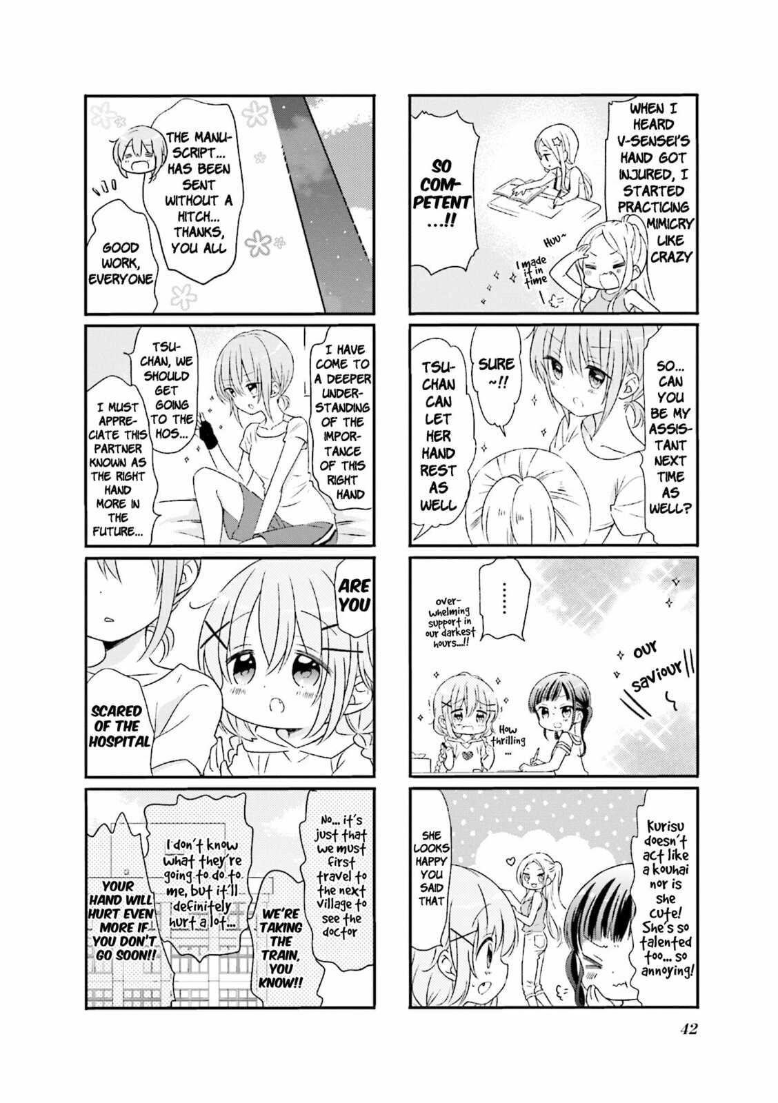Comic Girls Chapter 56 page 8 - 