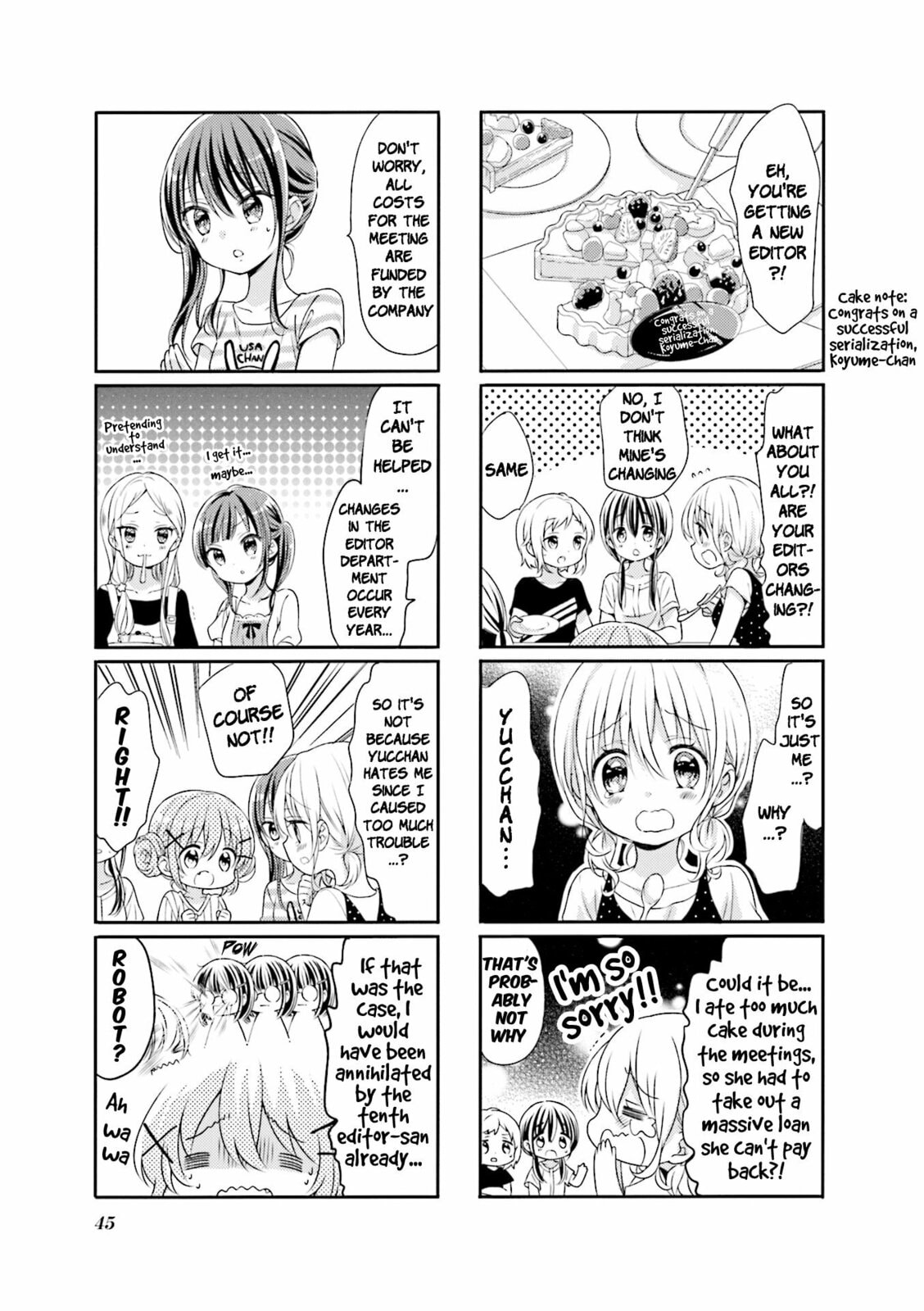 Comic Girls Chapter 57 page 3 - 