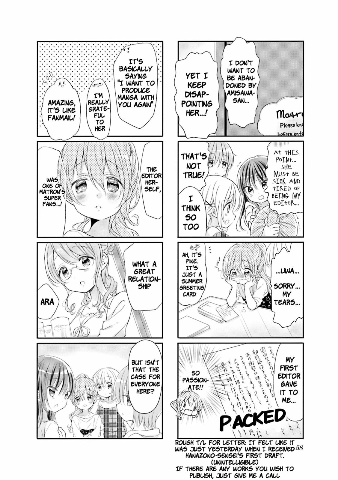 Comic Girls Chapter 58 page 6 - 