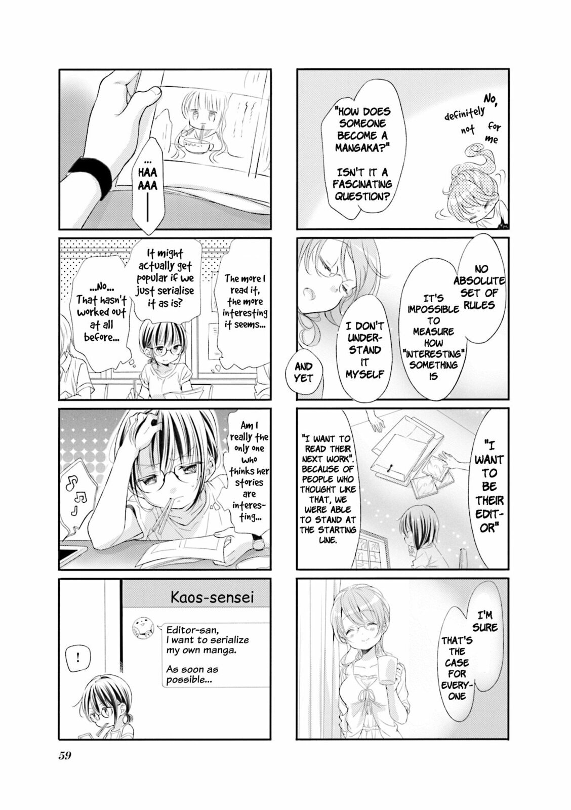 Comic Girls Chapter 58 page 7 - 