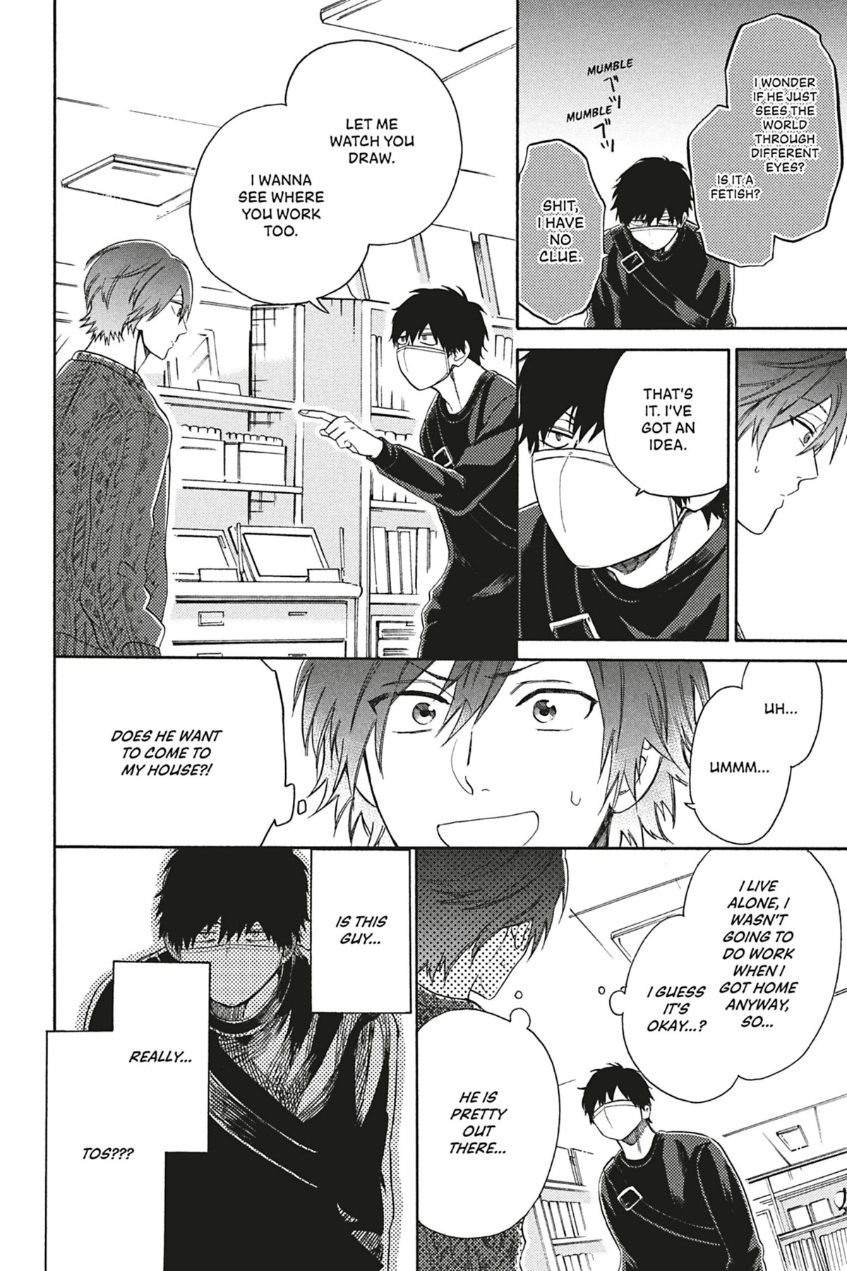 Read Comic Party Wonder Love chapter 1.1 image 14 on Lezhin