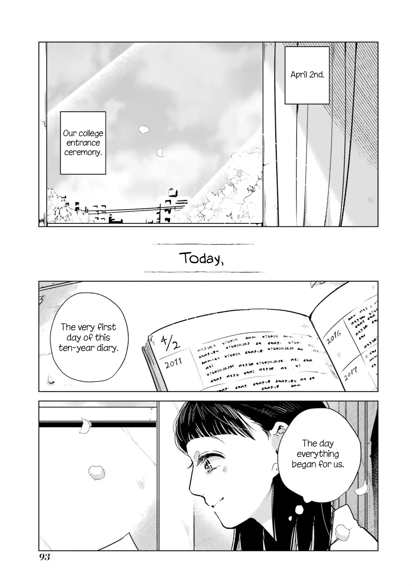 Read Composing Spring in This Room Where Cherry Blossoms Bloom chapter 3 image 1 on Lezhin