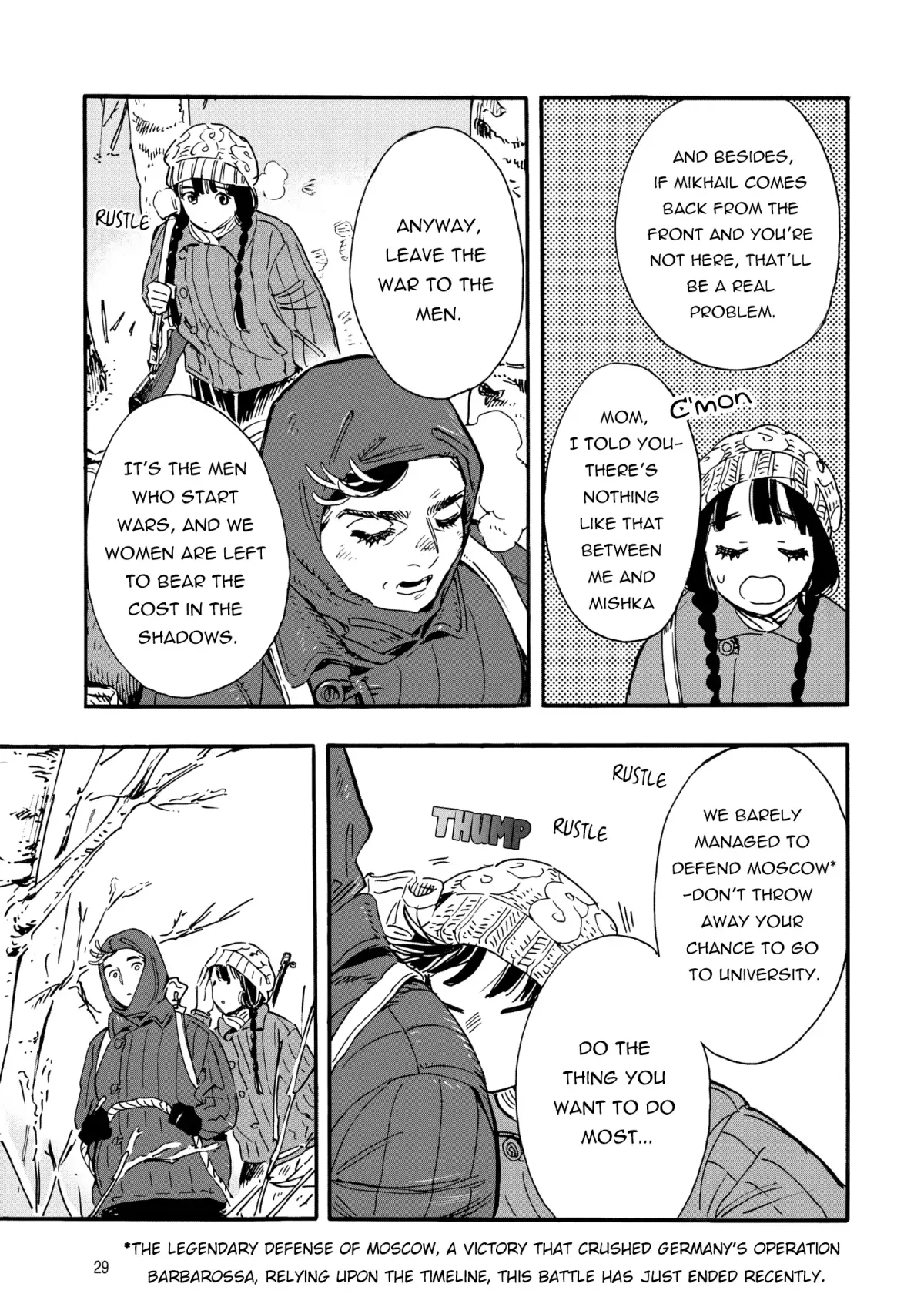 Comrade Girls, Shoot the Enemy Chapter 1 page 30 - 