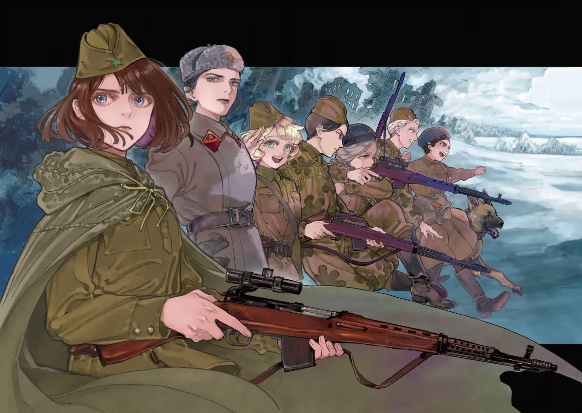 Comrade Girls, Shoot the Enemy Chapter 1 page 6 - 