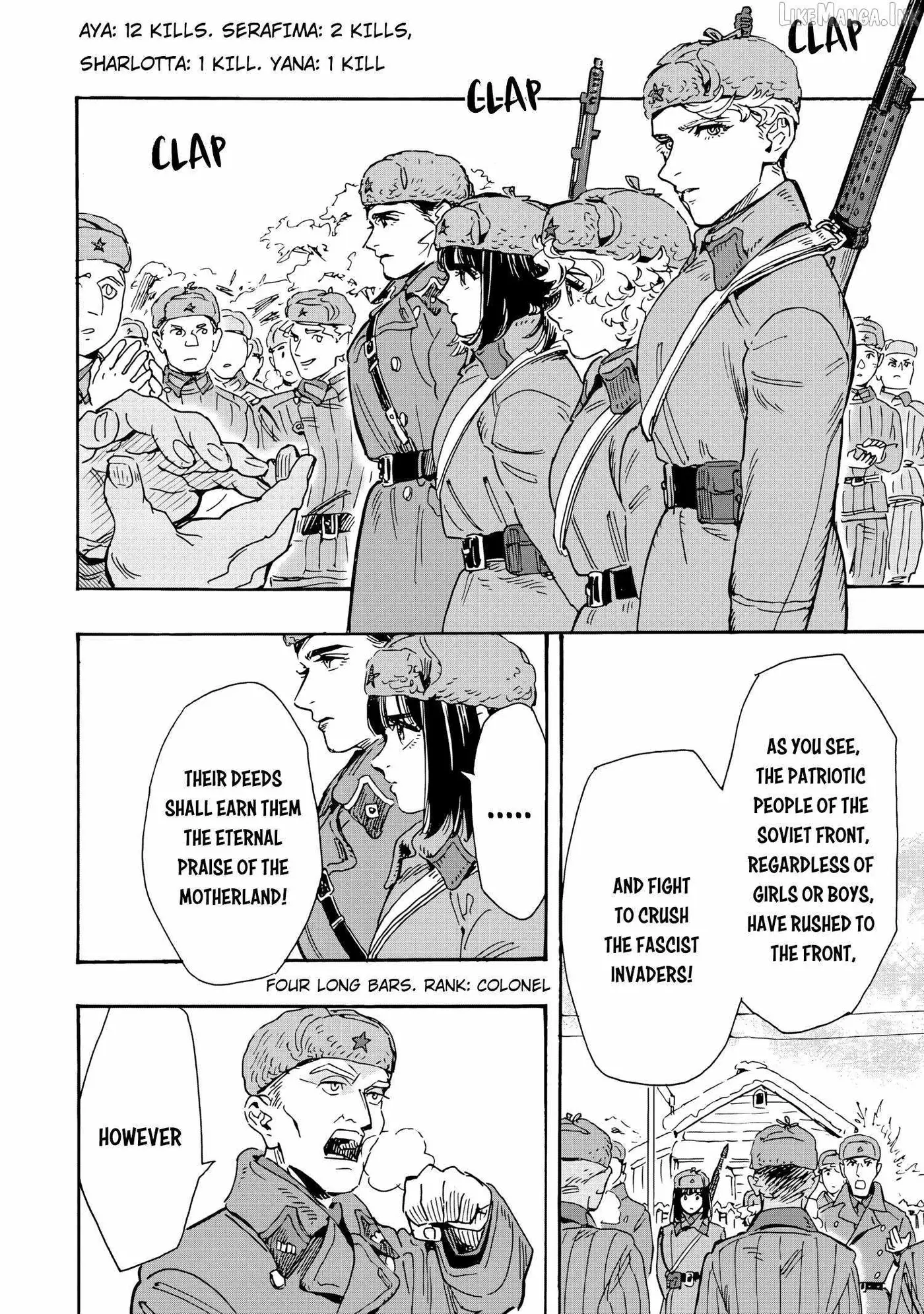 Comrade Girls, Shoot the Enemy Chapter 11 page 5 - 