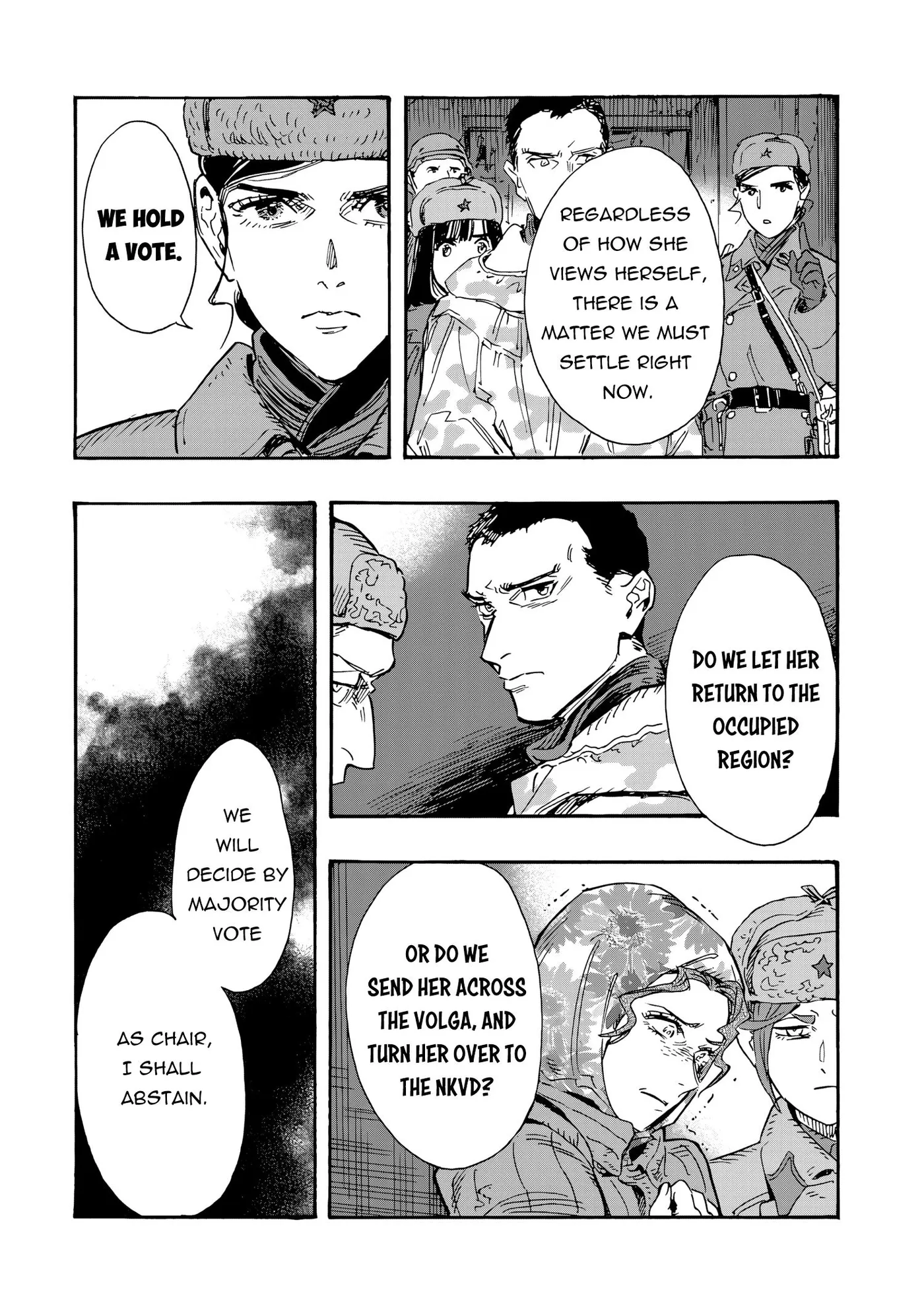 Comrade Girls, Shoot the Enemy Chapter 13 page 13 - 