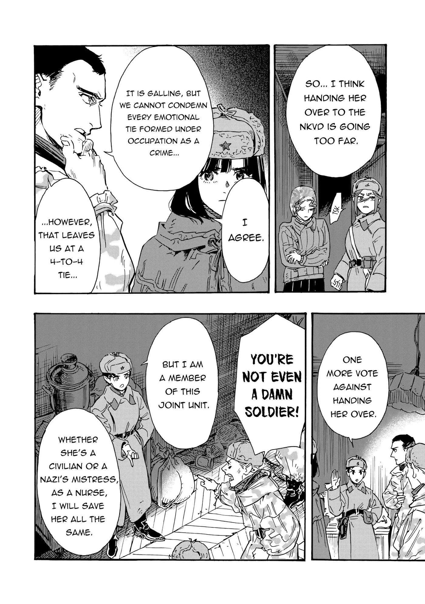 Comrade Girls, Shoot the Enemy Chapter 13 page 15 - 