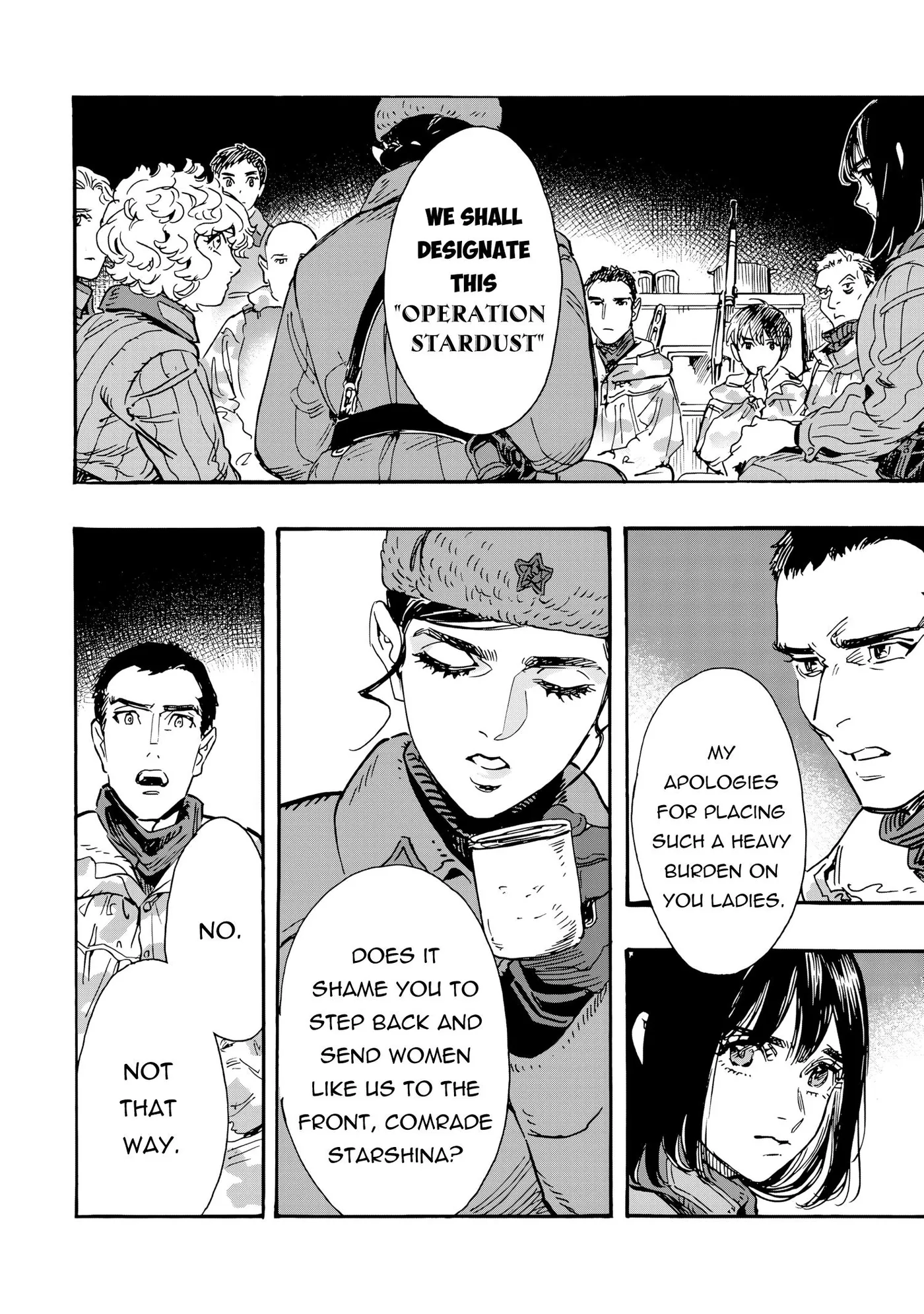 Comrade Girls, Shoot the Enemy Chapter 13 page 23 - 