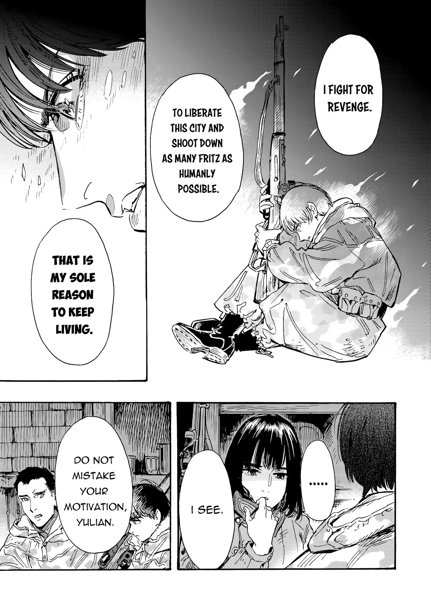 Comrade Girls, Shoot the Enemy Chapter 13 page 30 - 