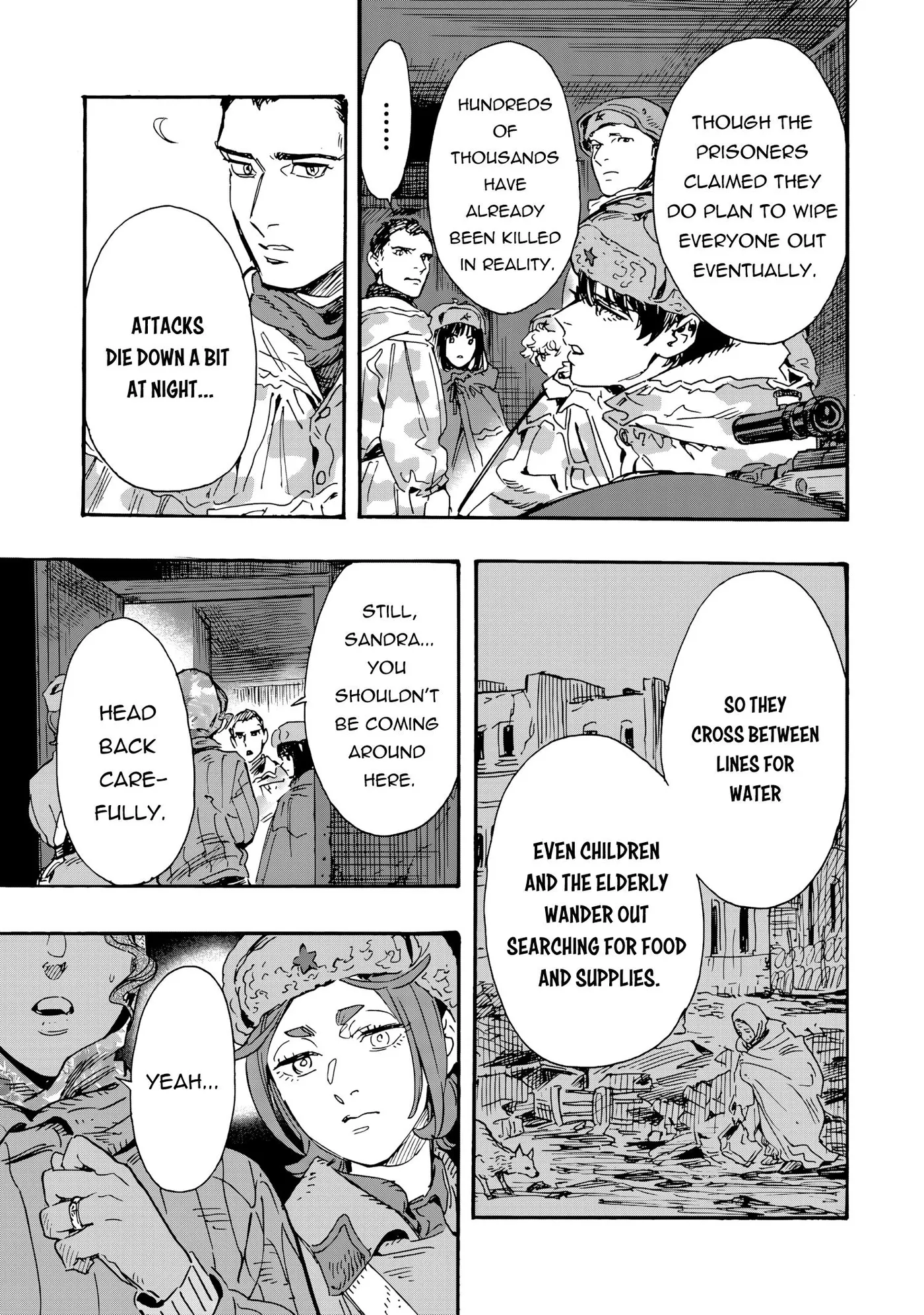 Comrade Girls, Shoot the Enemy Chapter 13 page 4 - 