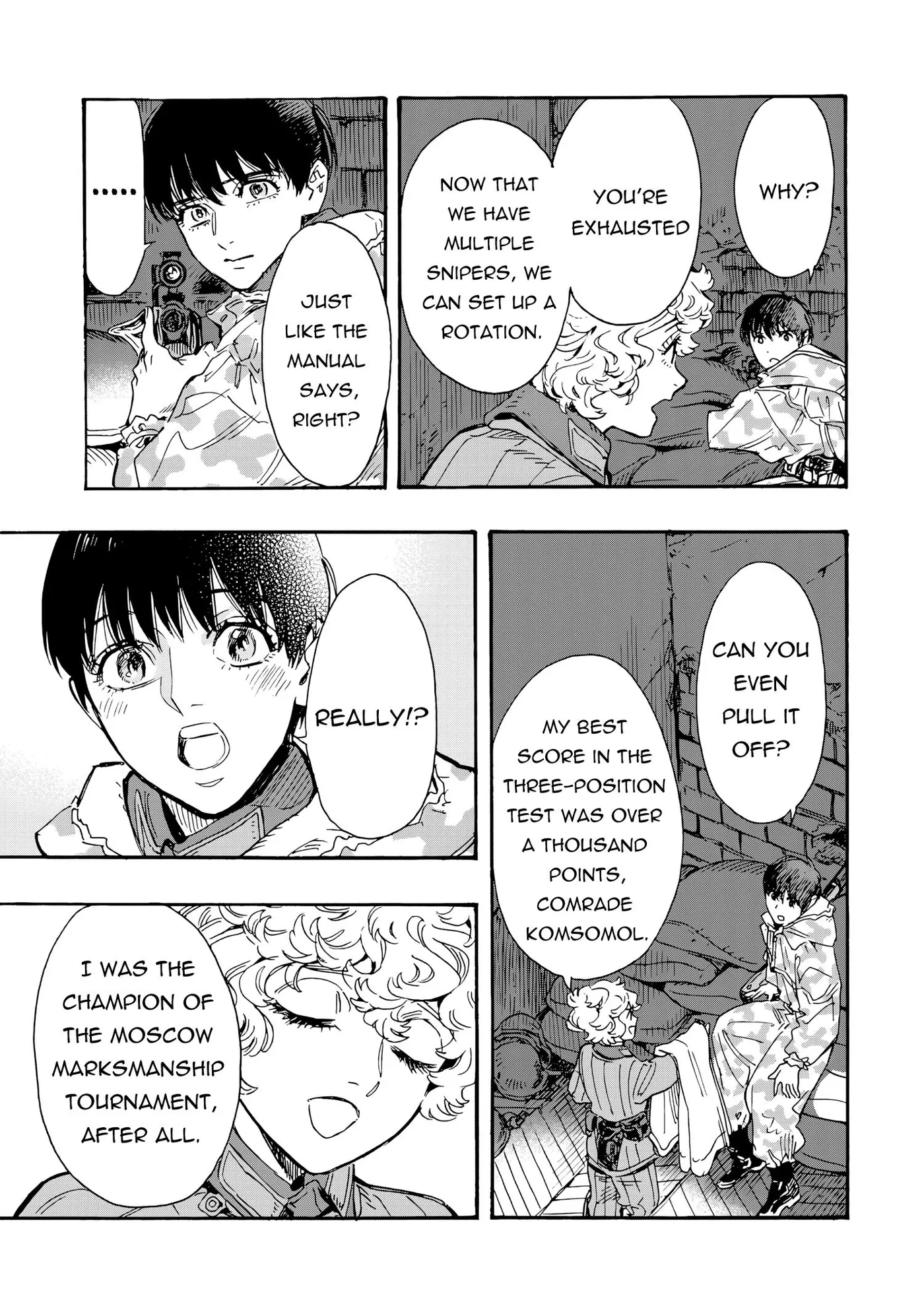 Comrade Girls, Shoot the Enemy Chapter 13 page 32 - 