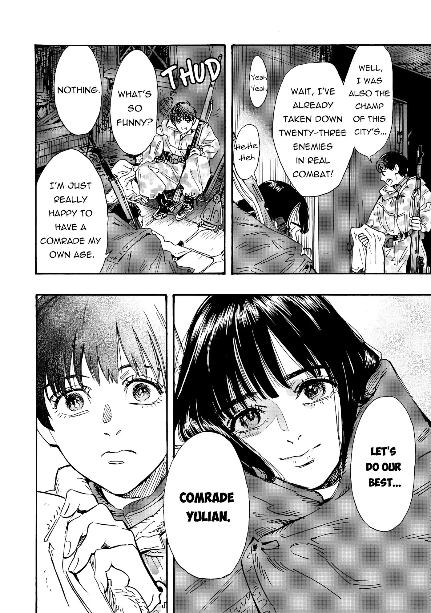 Comrade Girls, Shoot the Enemy Chapter 13 page 33 - 