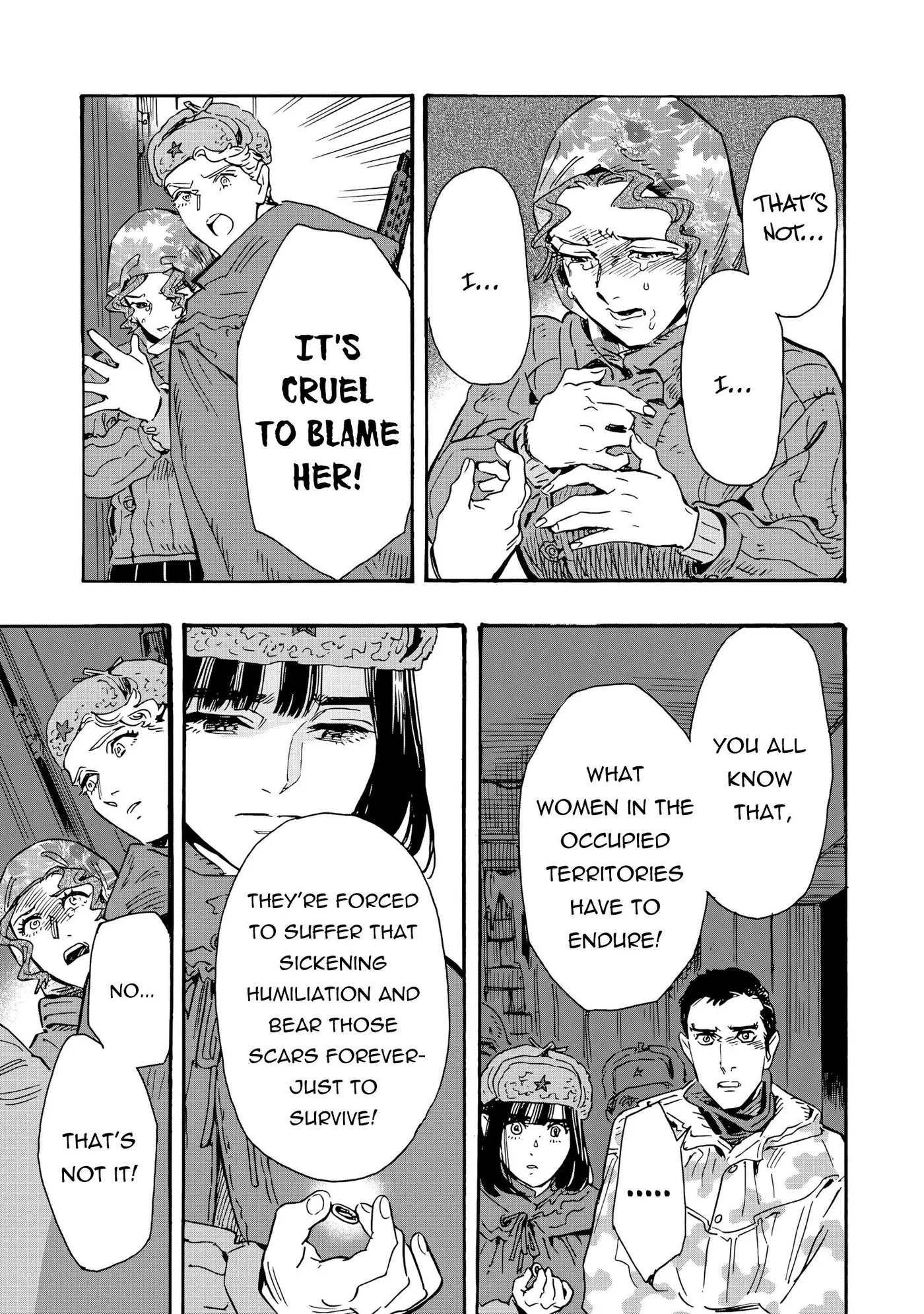 Comrade Girls, Shoot the Enemy Chapter 13 page 8 - 