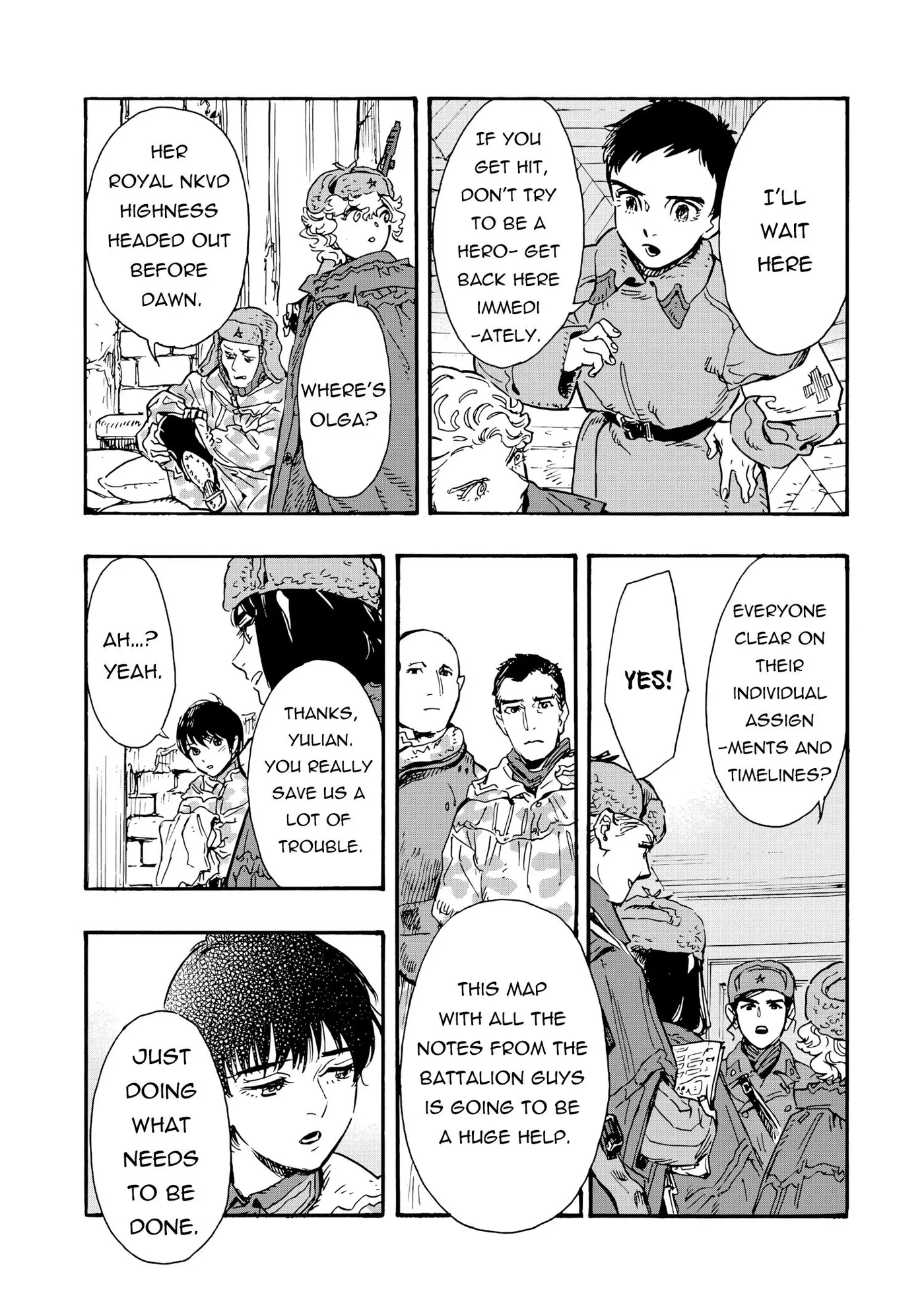 Comrade Girls, Shoot the Enemy Chapter 14 page 3 - 