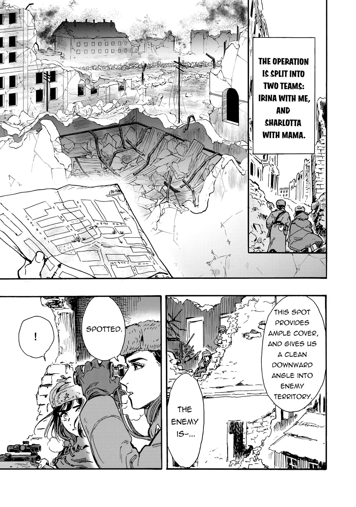 Comrade Girls, Shoot the Enemy Chapter 14 page 5 - 
