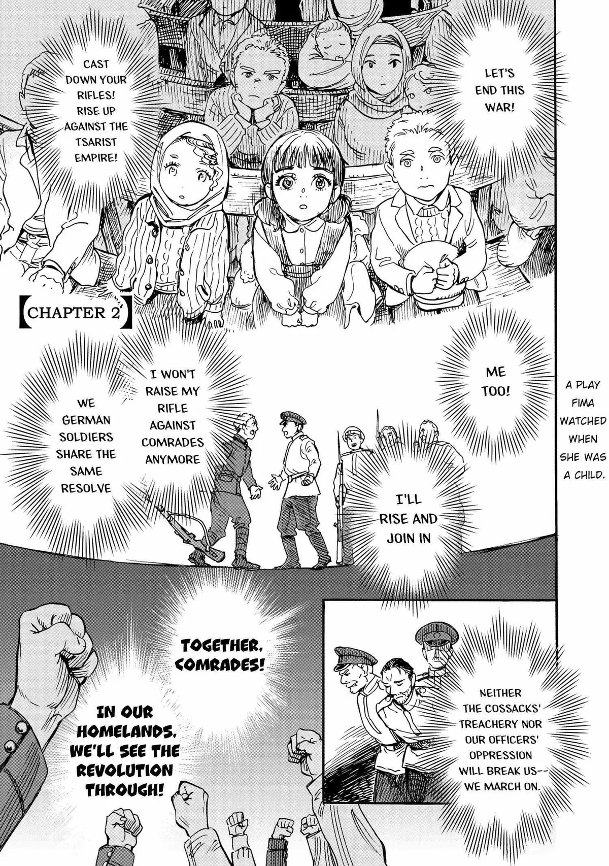 Comrade Girls, Shoot the Enemy Chapter 2 page 3 - 