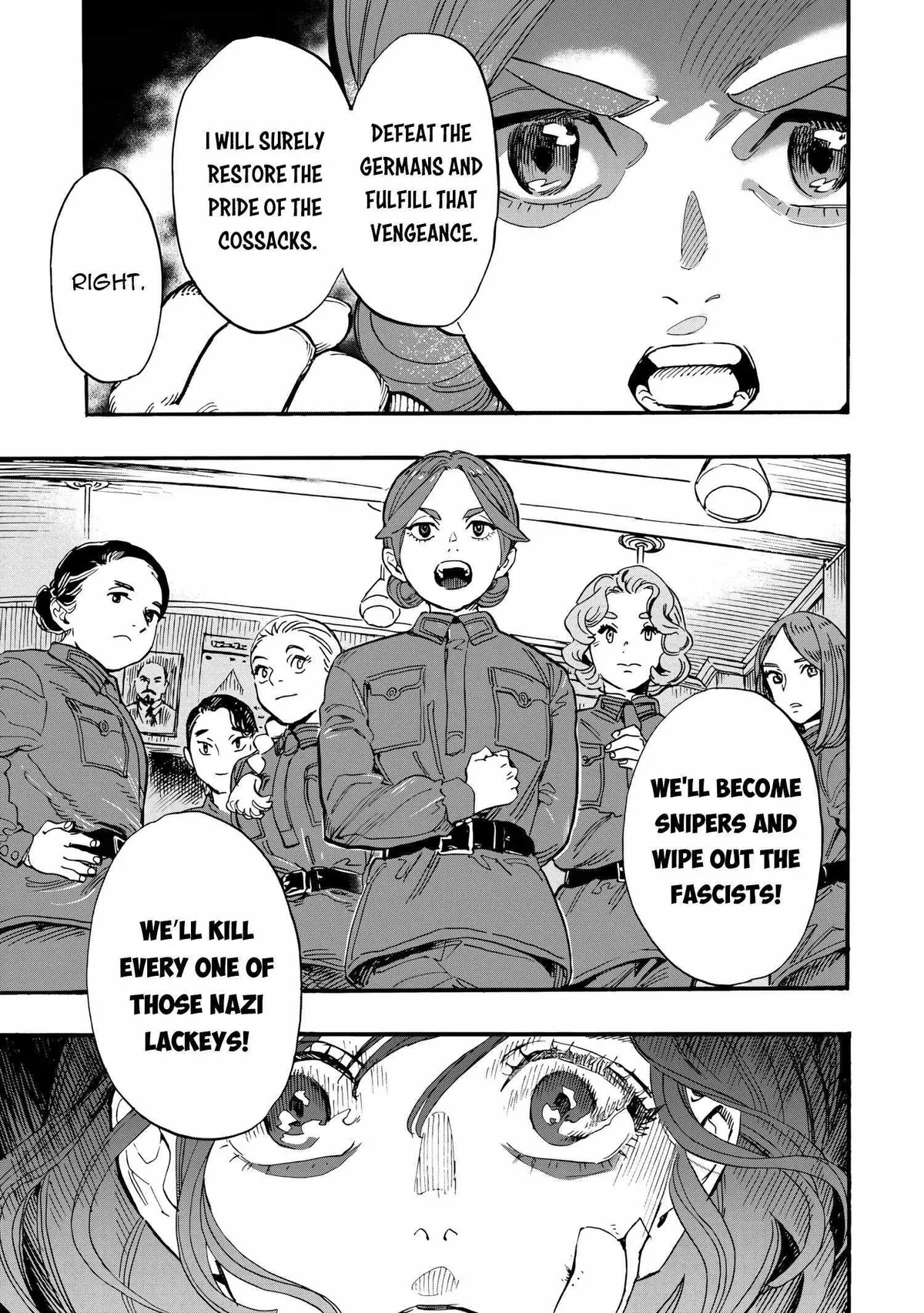 Comrade Girls, Shoot the Enemy Chapter 2 page 38 - 