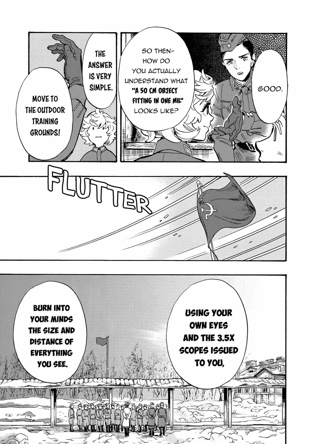 Comrade Girls, Shoot the Enemy Chapter 3 page 13 - 