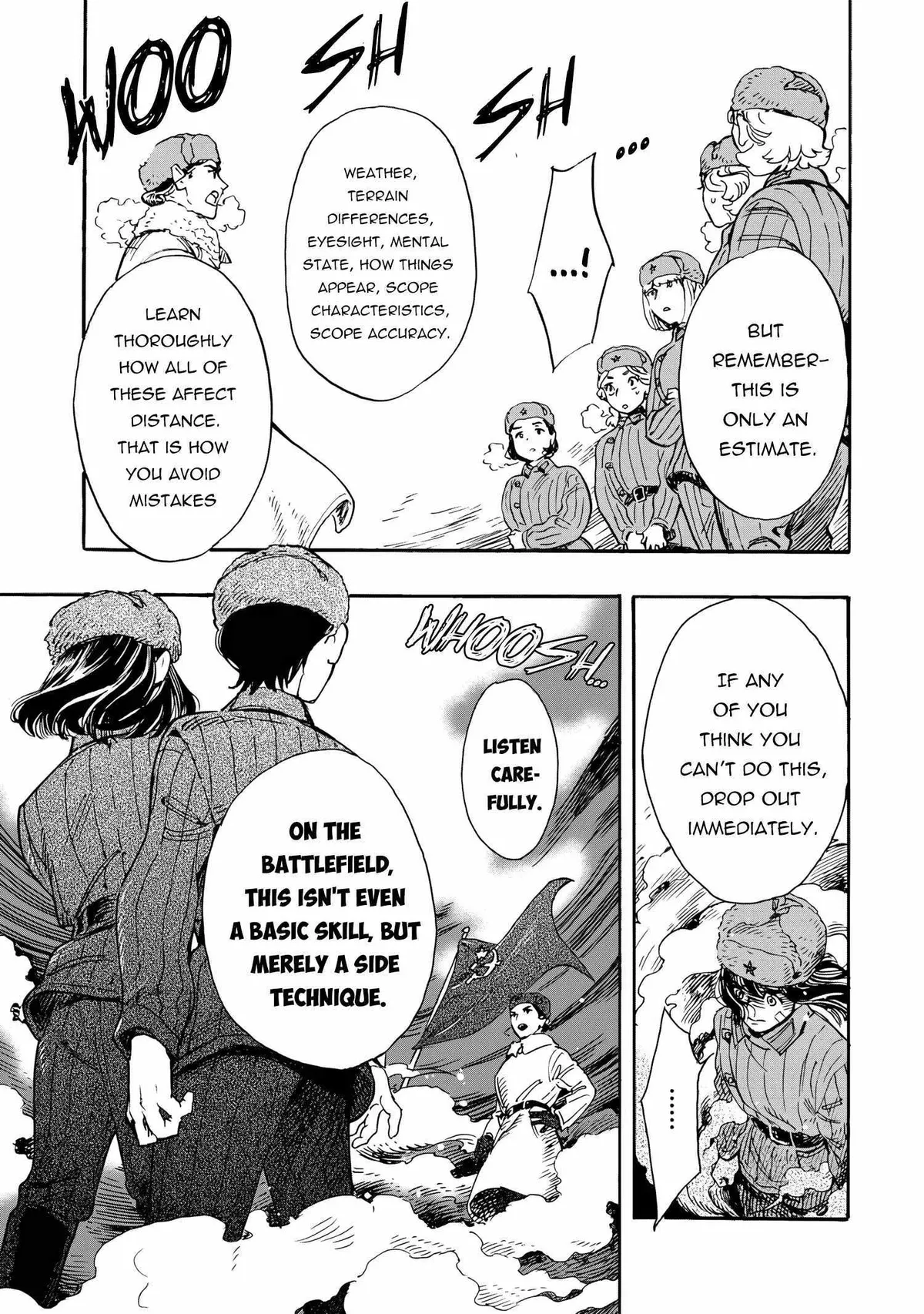 Comrade Girls, Shoot the Enemy Chapter 3 page 23 - 