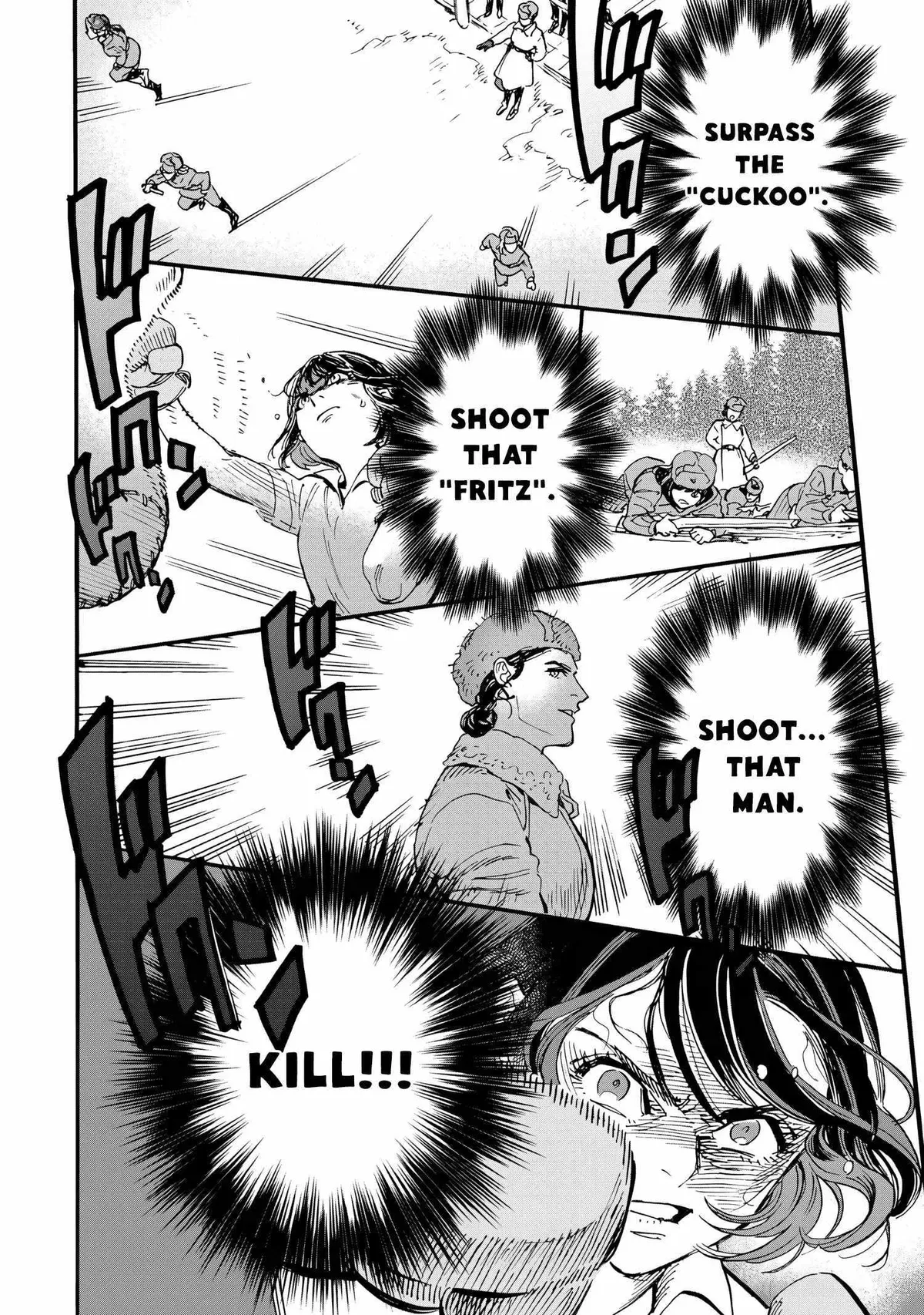 Comrade Girls, Shoot the Enemy Chapter 3 page 34 - 
