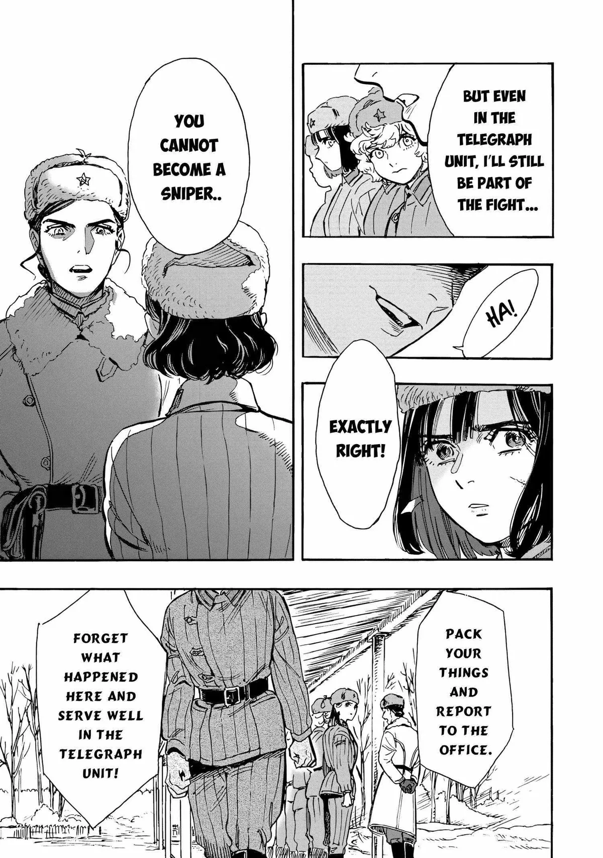 Comrade Girls, Shoot the Enemy Chapter 3 page 37 - 