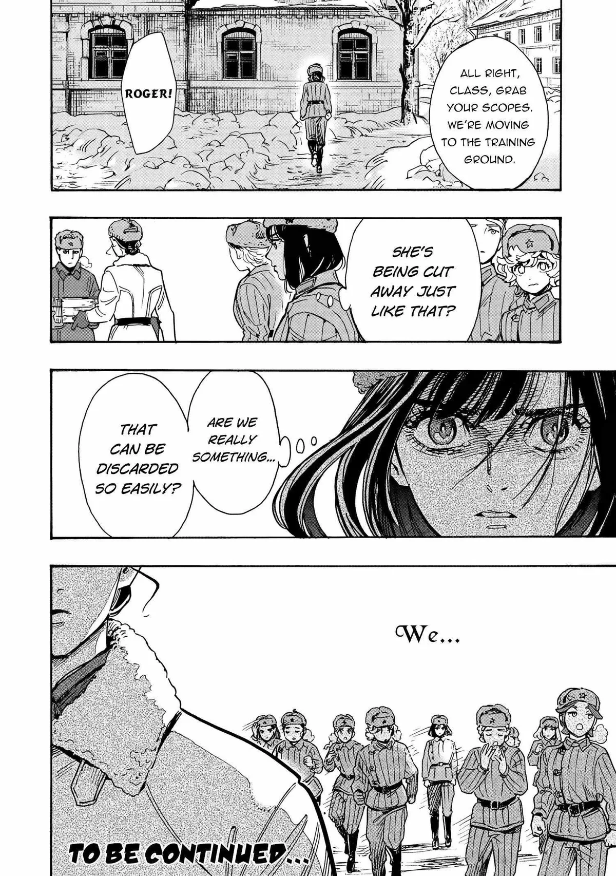 Comrade Girls, Shoot the Enemy Chapter 3 page 38 - 