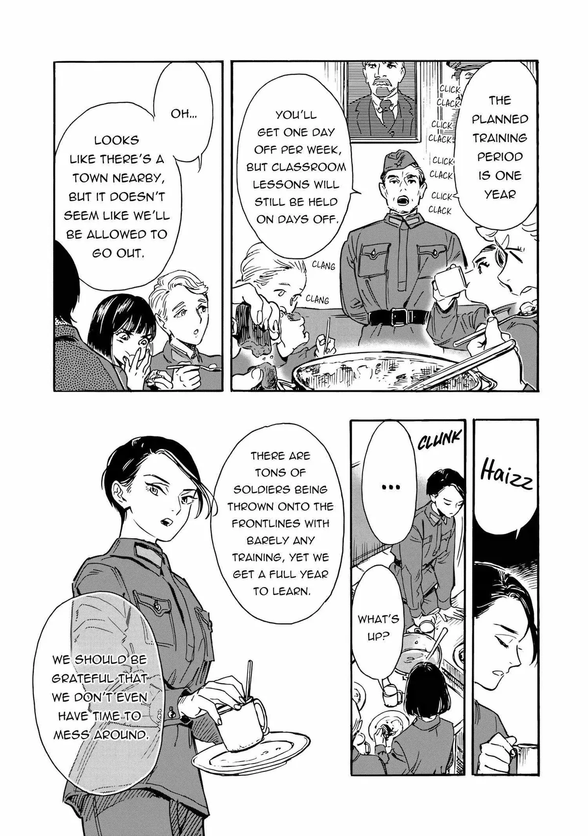 Comrade Girls, Shoot the Enemy Chapter 3 page 5 - 