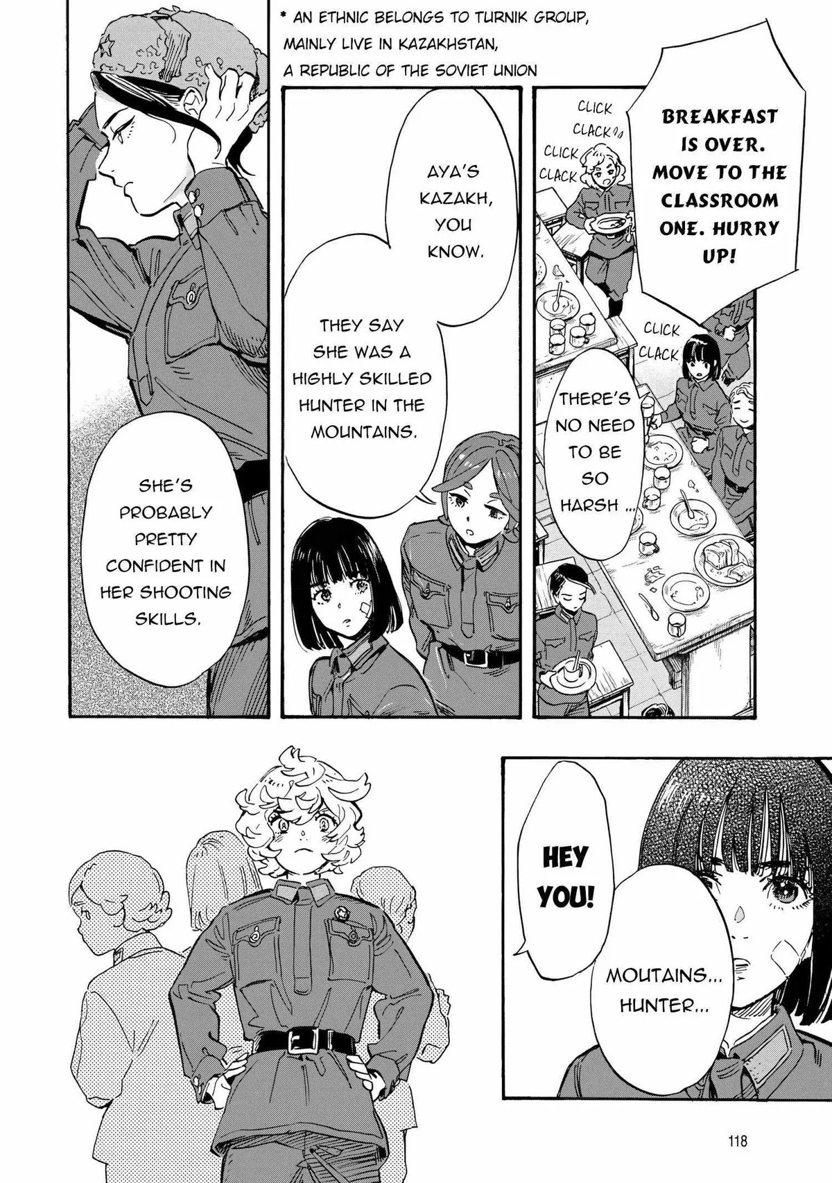 Comrade Girls, Shoot the Enemy Chapter 3 page 6 - 