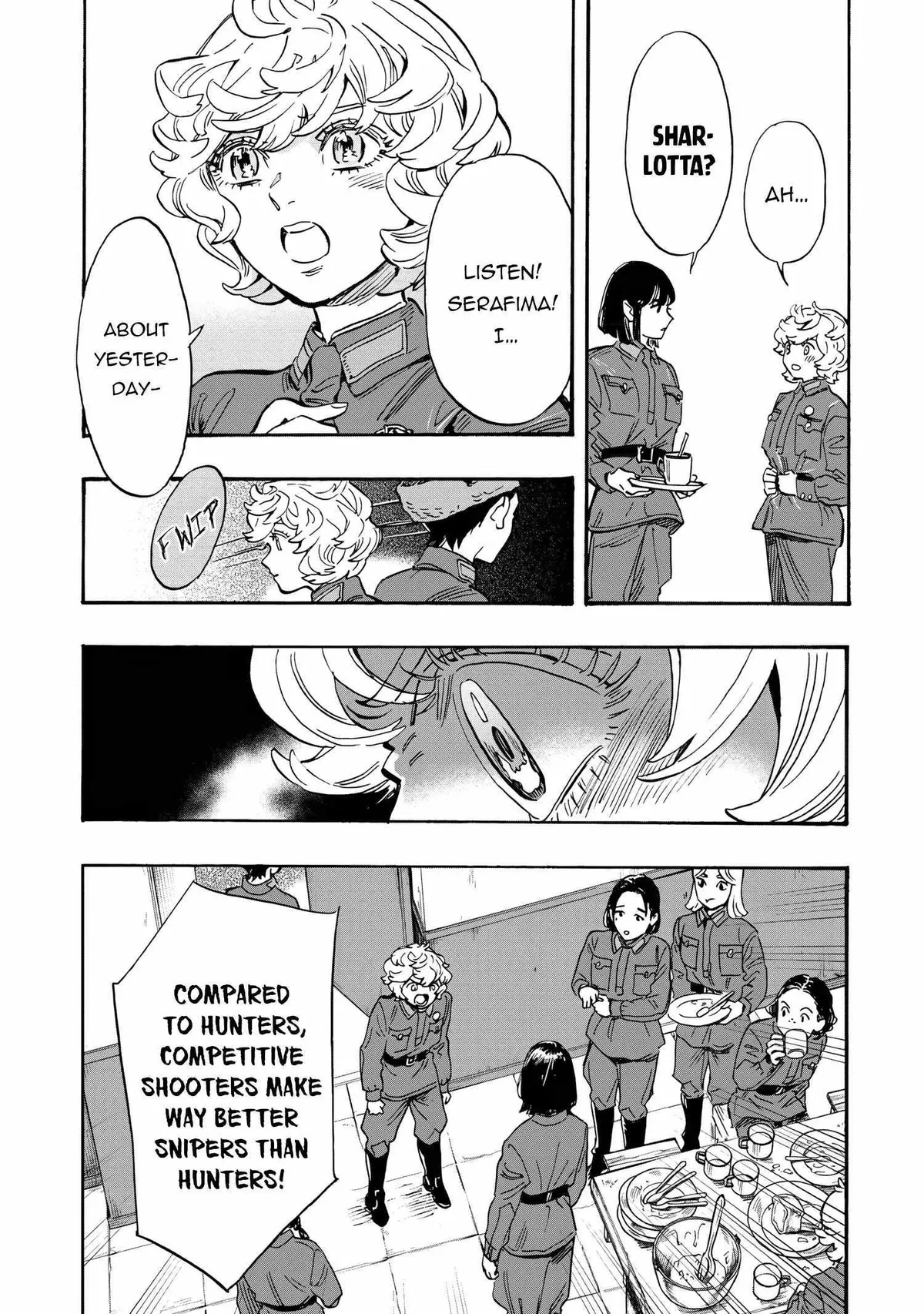 Comrade Girls, Shoot the Enemy Chapter 3 page 7 - 