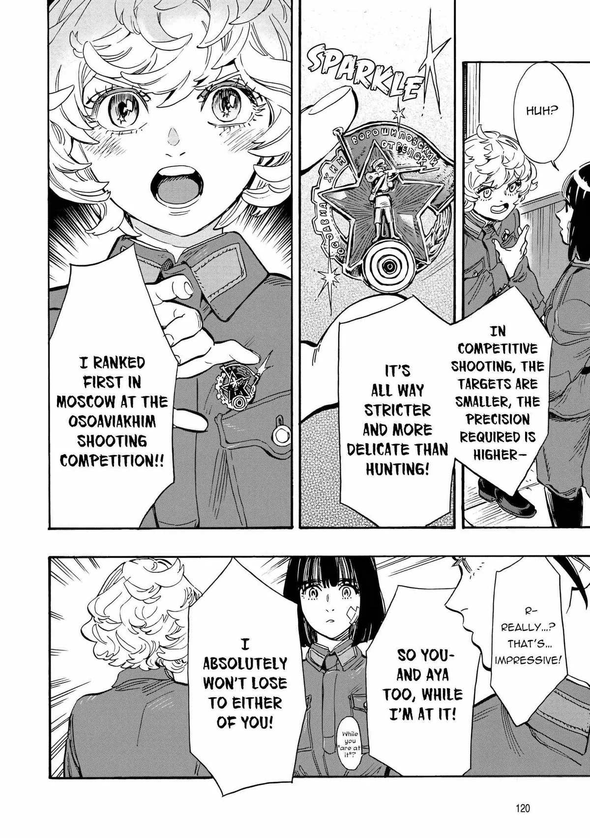 Comrade Girls, Shoot the Enemy Chapter 3 page 8 - 