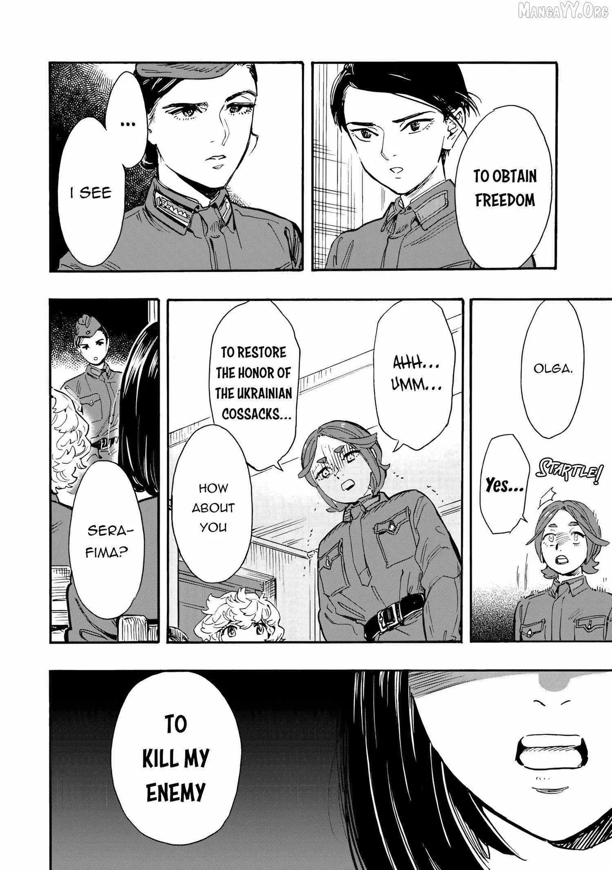 Comrade Girls, Shoot the Enemy Chapter 4 page 13 - 