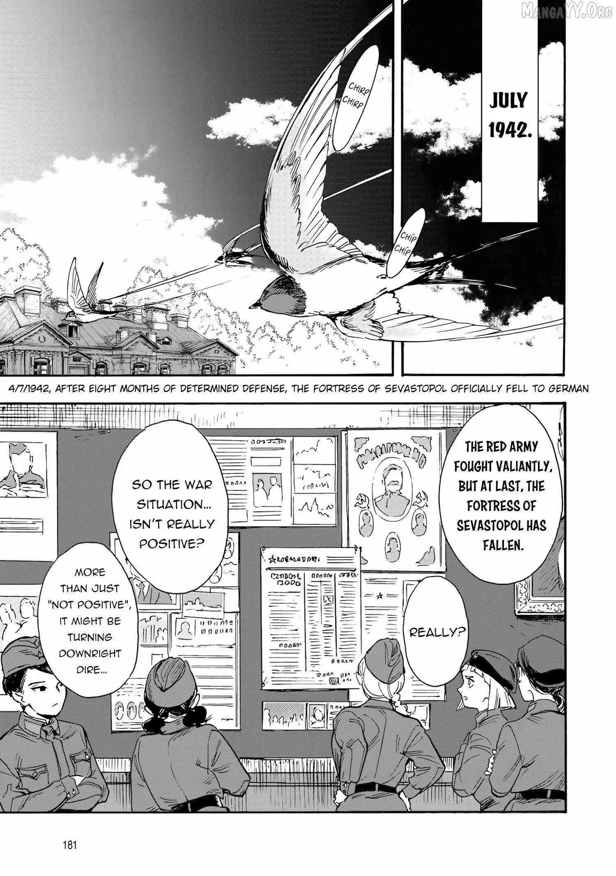 Comrade Girls, Shoot the Enemy Chapter 4 page 32 - 